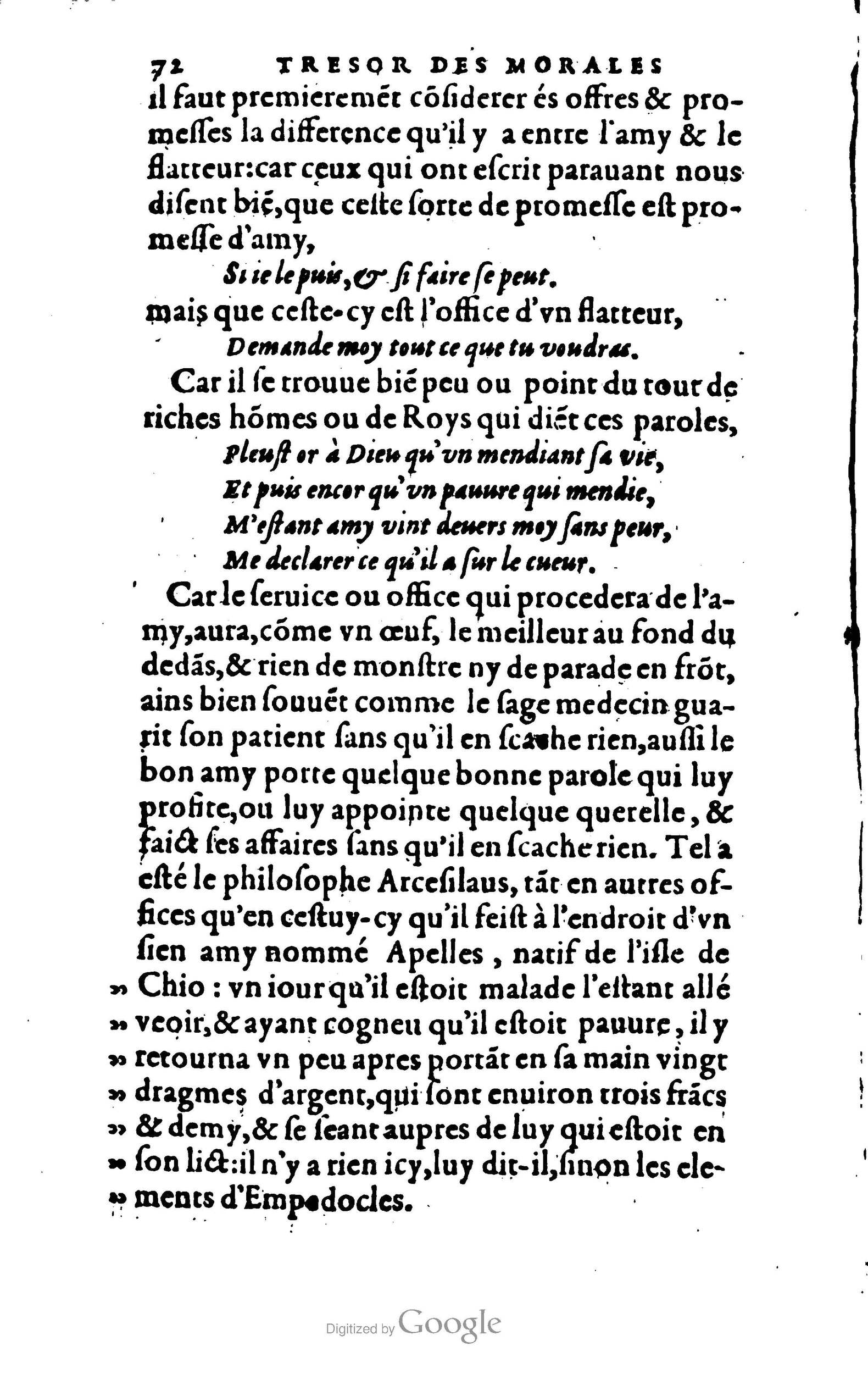 1578 - Jean Poupy - Trésor des morales de Plutarque - BSB Munich