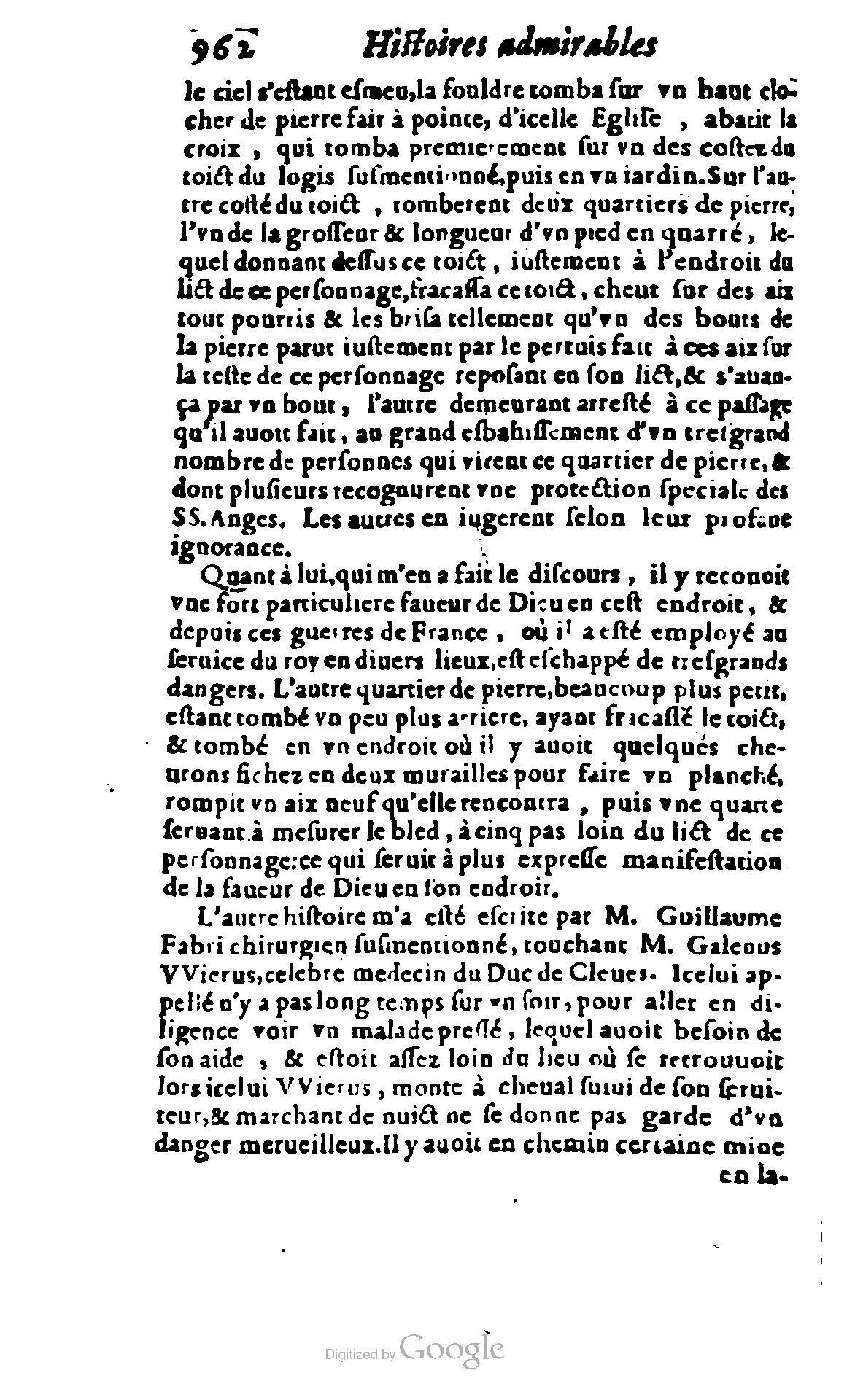 1620 - Samuel Crespin - Trésor d’histoires admirables et mémorables - BCU Lausanne