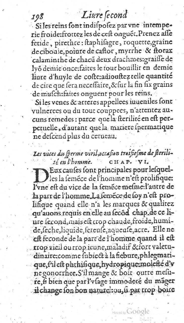 1585 - Jacques du Puis - Trésor des remèdes secrets pour les maladies des femmes - BnF