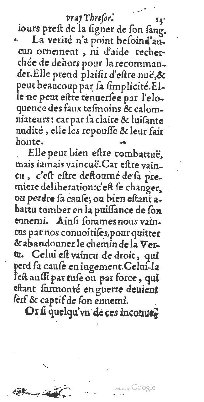 1615 - François Le Fèvre - Cabinet du vrai trésor - BCU Lausanne