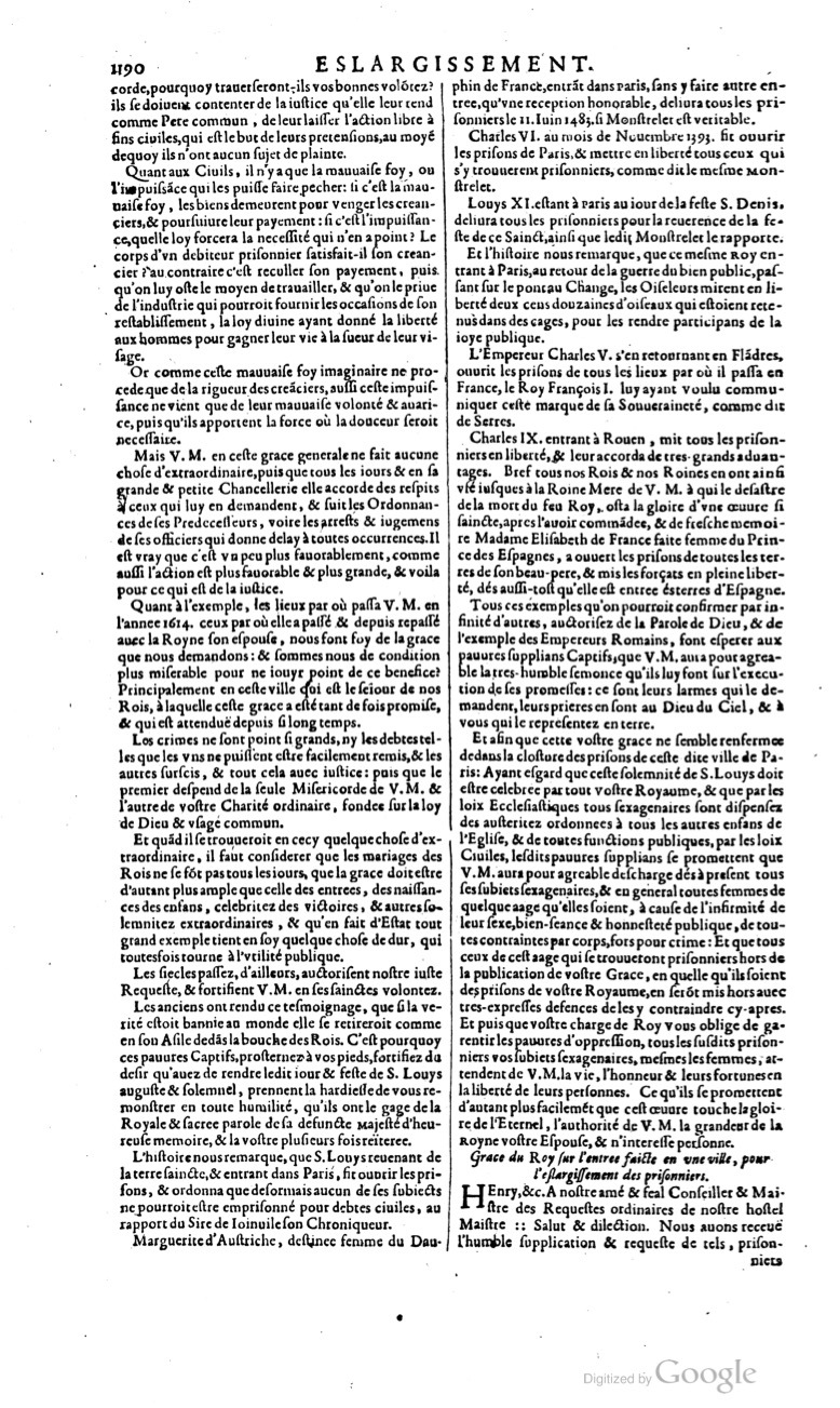 1629 - Veuve Nicolas Buon - Trésor du droit français (21754 T. 1) - BM Lyon 1629 - Veuve Nicolas Buon - Trésor du droit français (21754 T. 1) - BM Lyon