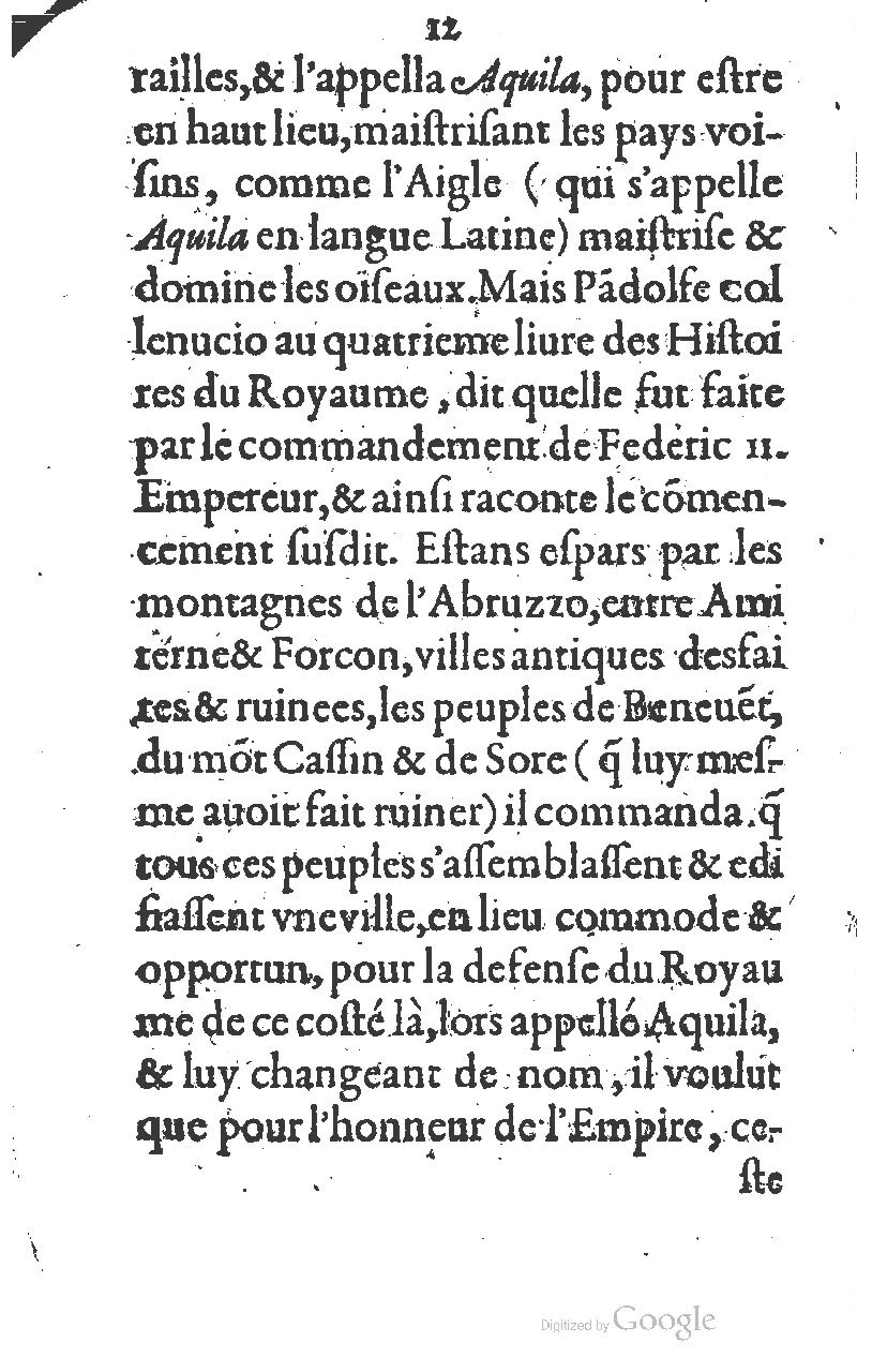 1581 - Jean Stratius - Trésor de Ponce Pilate - BM Lyon