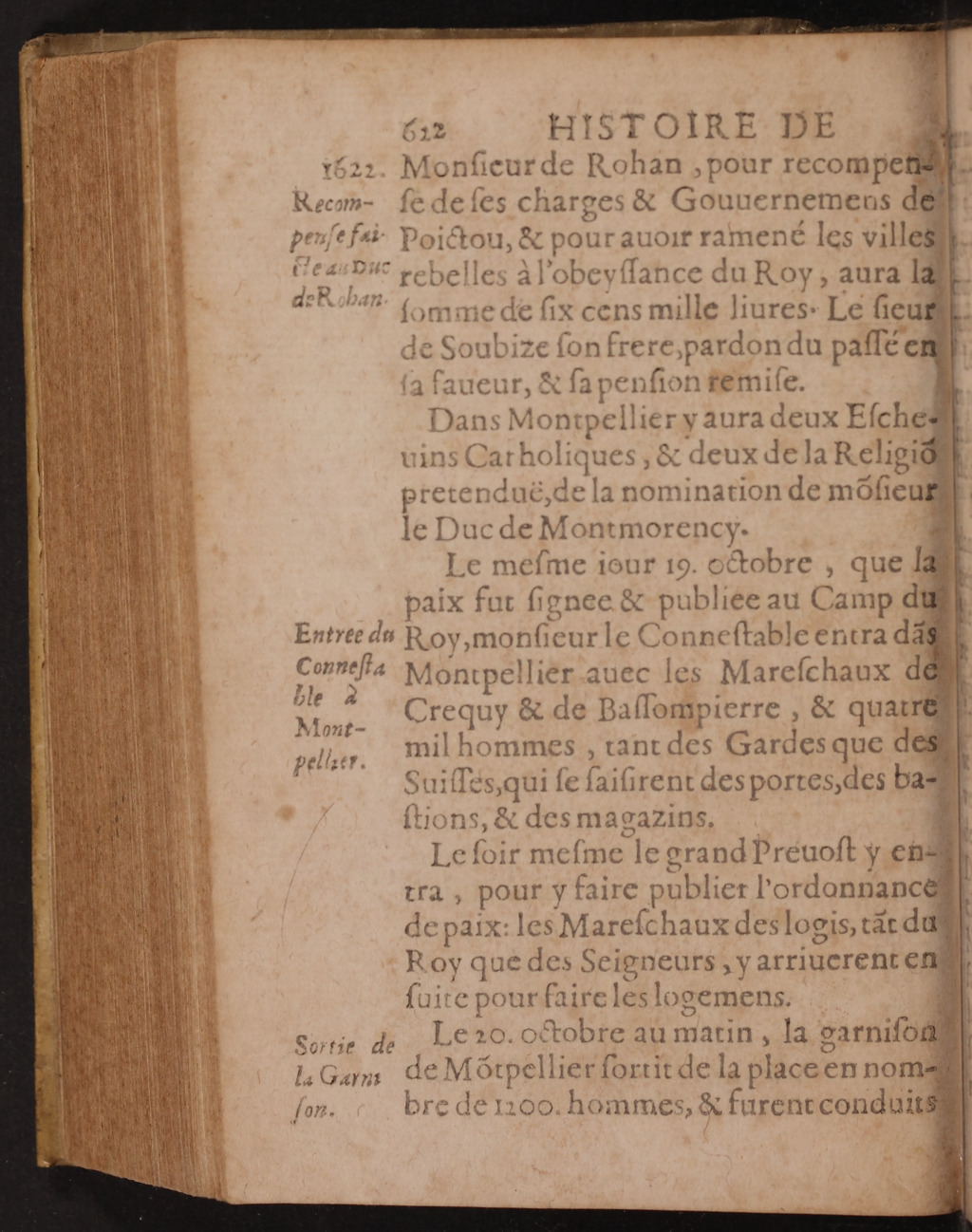 1626 - Joseph Bouillerot - Trésor de l’histoire générale de notre temps - BnF Arsenal