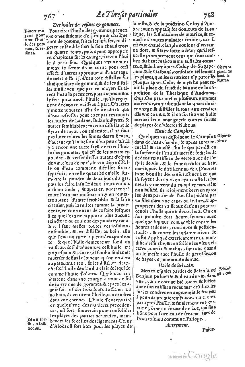 1616 - Étienne Gamonet - Grand trésor ou dispensaire - BSB Munich