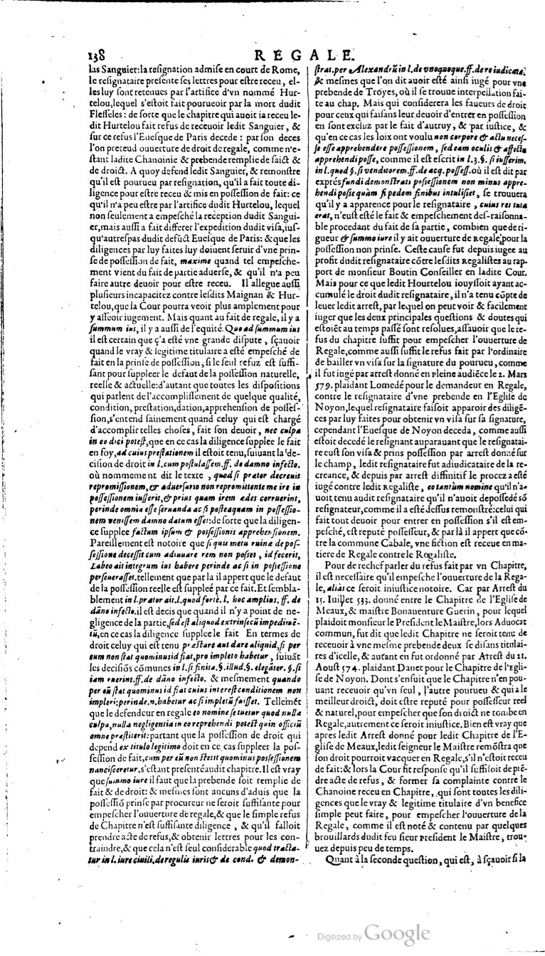 1629 - Veuve Nicolas Buon - Trésor du droit français (21754 T. 3) - BM Lyon