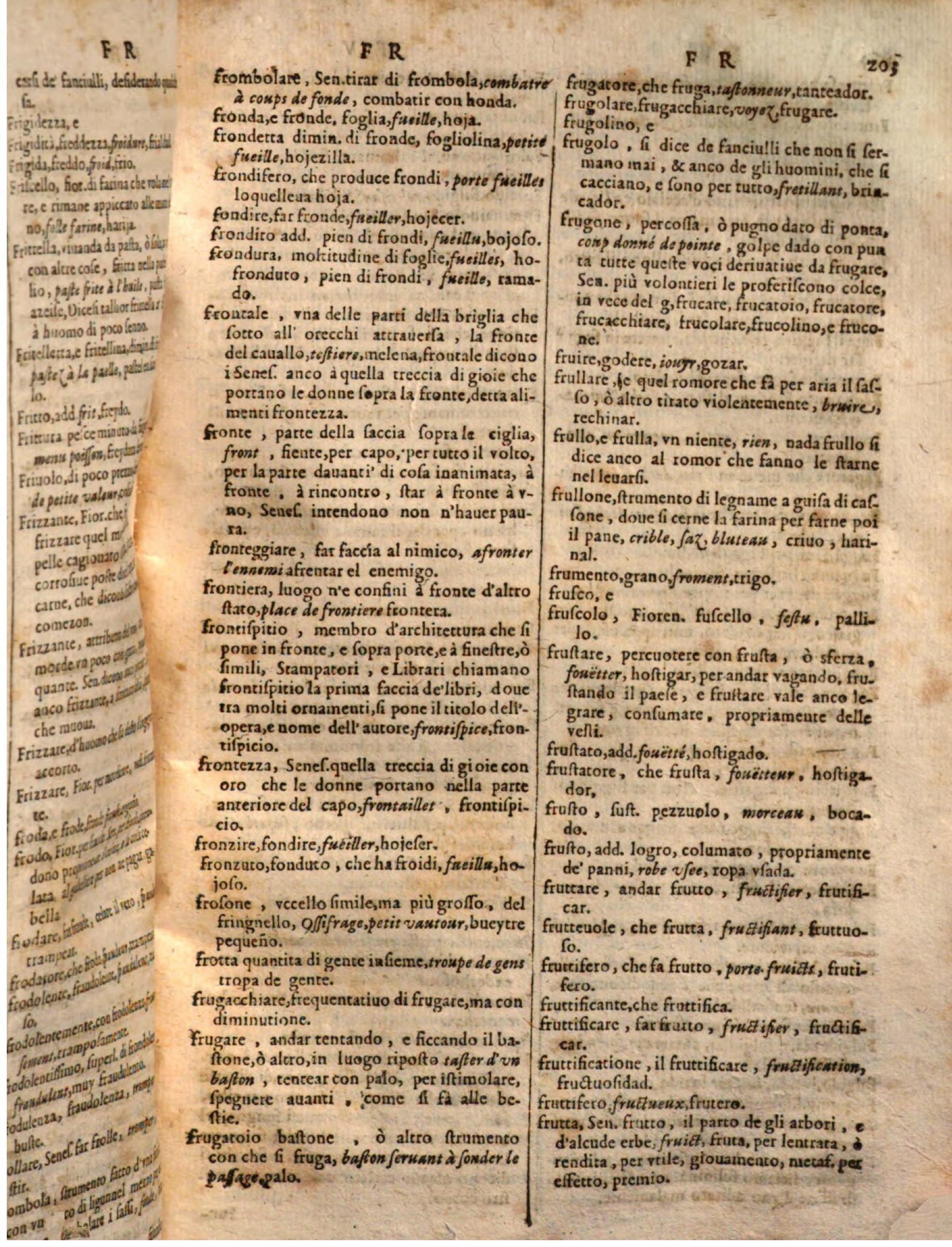 1644 - Jacques Crespin - Trésor des trois langues - Passau 1644 - Jacques Crespin - Trésor des trois langues - Passau