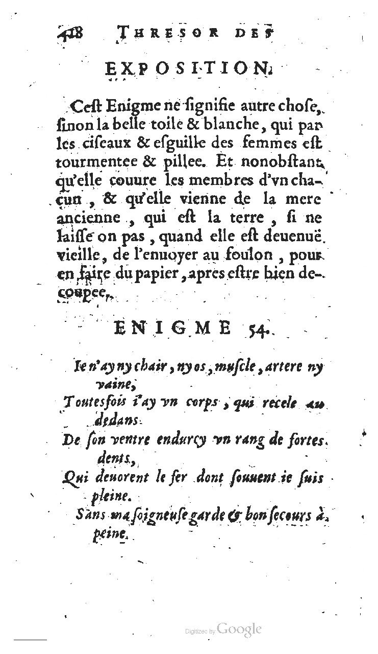 1627 - Jean Delamare - Trésor des récréations - BSB Munich