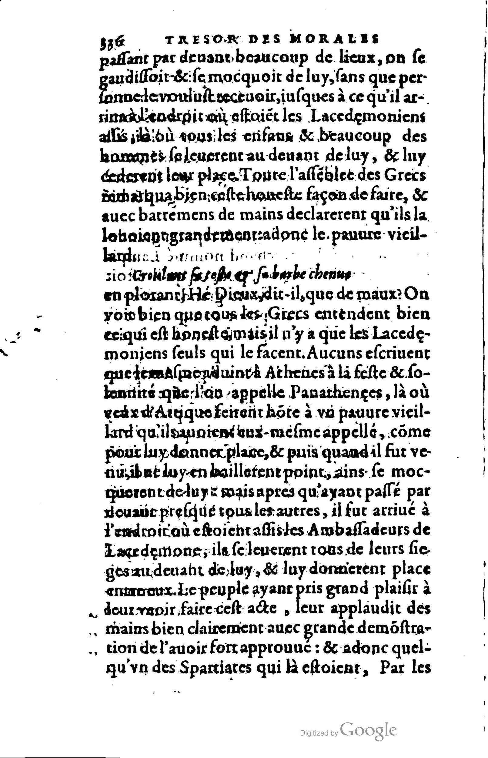 1578 - Jean Poupy - Trésor des morales de Plutarque - BSB Munich