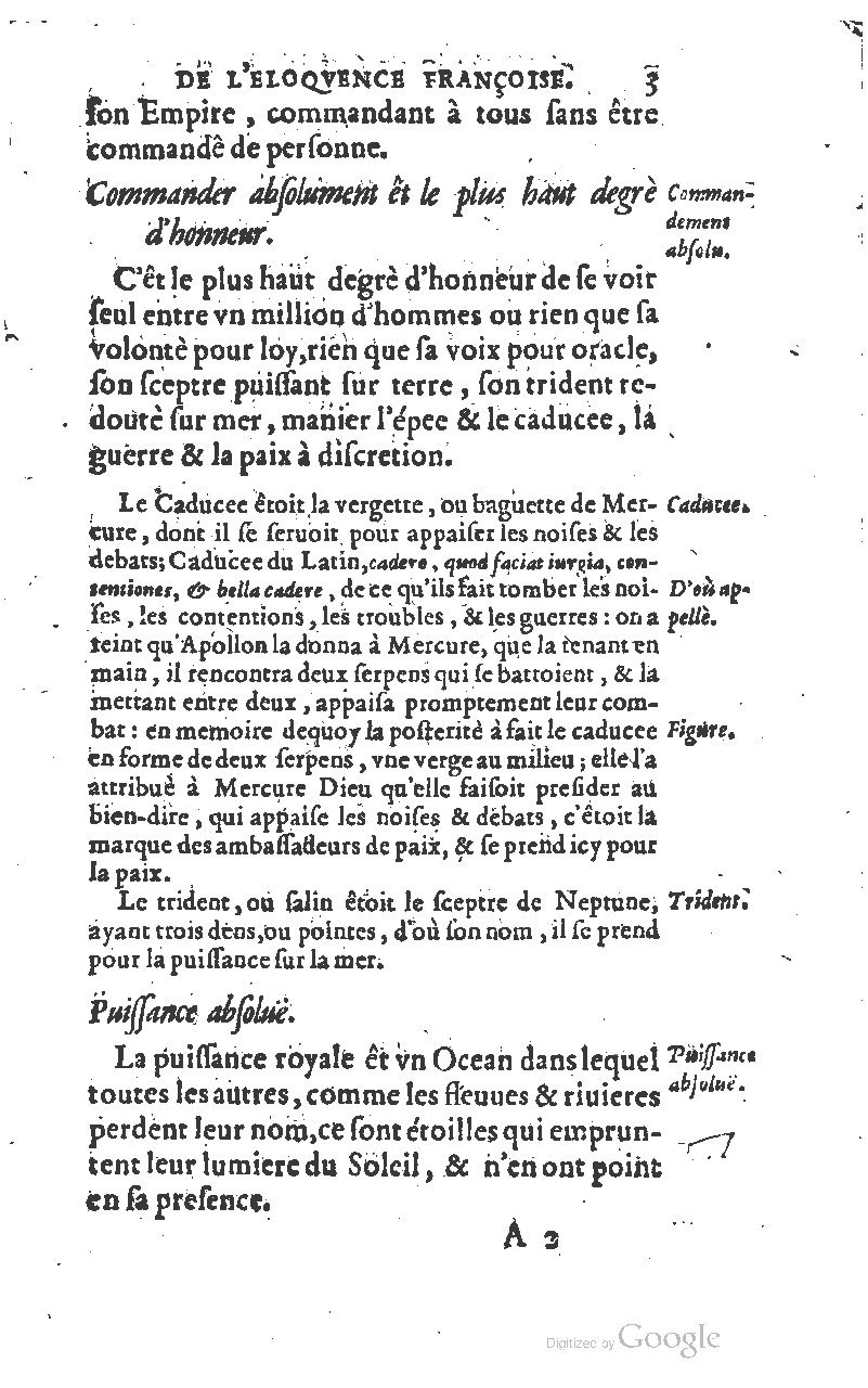 1610 - Louis Coste - Trésor de l’éloquence française (Seconde partie) - BM Lyon