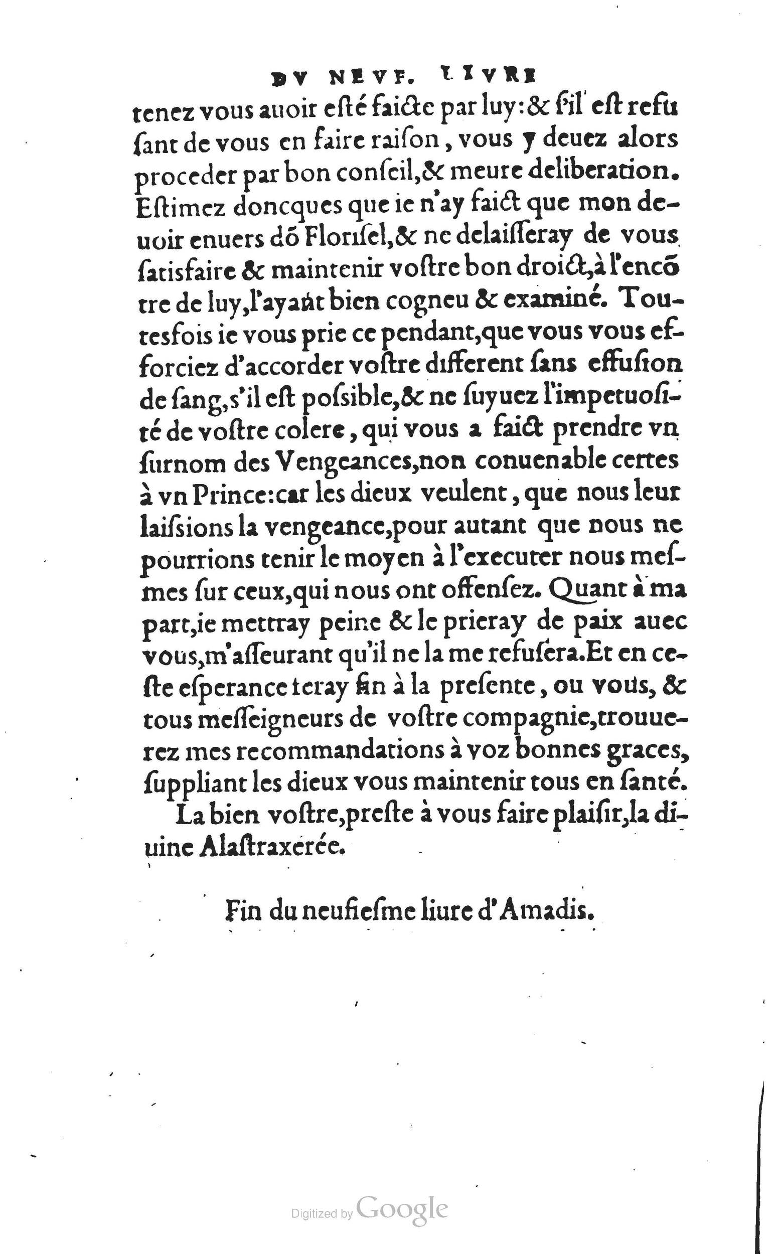 1560 - Vincent Sertenas et Gilles Robinot - Trésor des Amadis - British Library