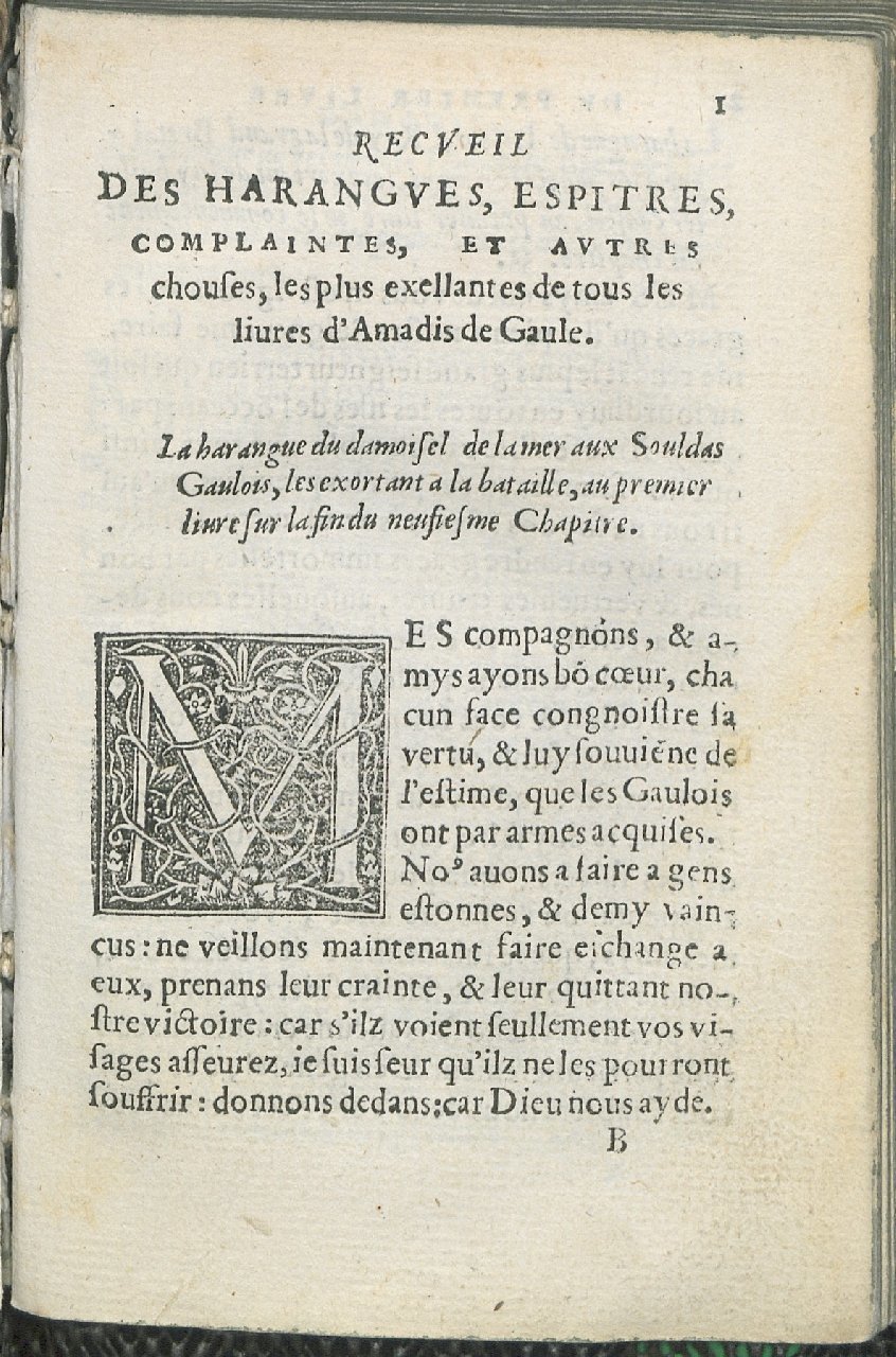 1559 - Pierre Regnard - Trésor des Amadis - Det KLG Copenhague