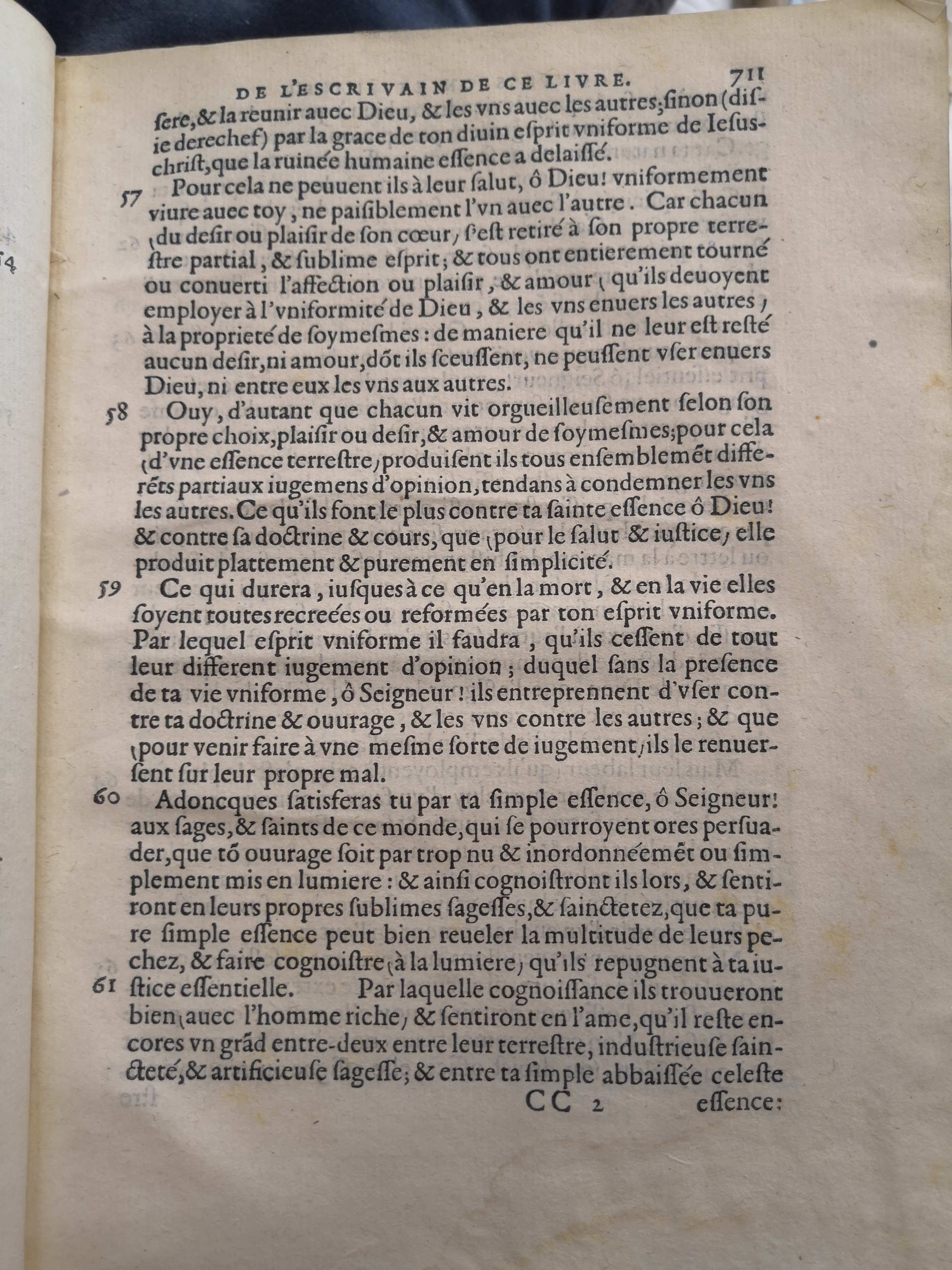 1581c. - Christophe Plantin - Le Livre des témoignages du Trésor caché au champ (Livres 2, 4, 6 et 7) - Anvers Musée Plantin Moretus
