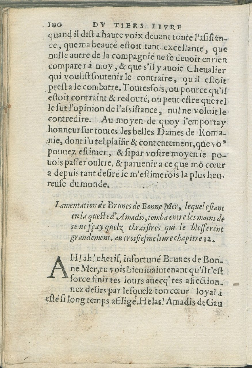 1559 - Pierre Regnard - Trésor des Amadis - Det KLG Copenhague