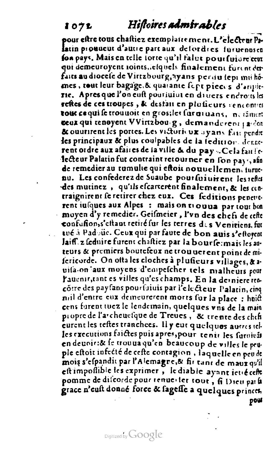 1620 - Samuel Crespin - Trésor d’histoires admirables et mémorables - BCU Lausanne 1620 - Samuel Crespin - Trésor d’histoires admirables et mémorables - BCU Lausanne