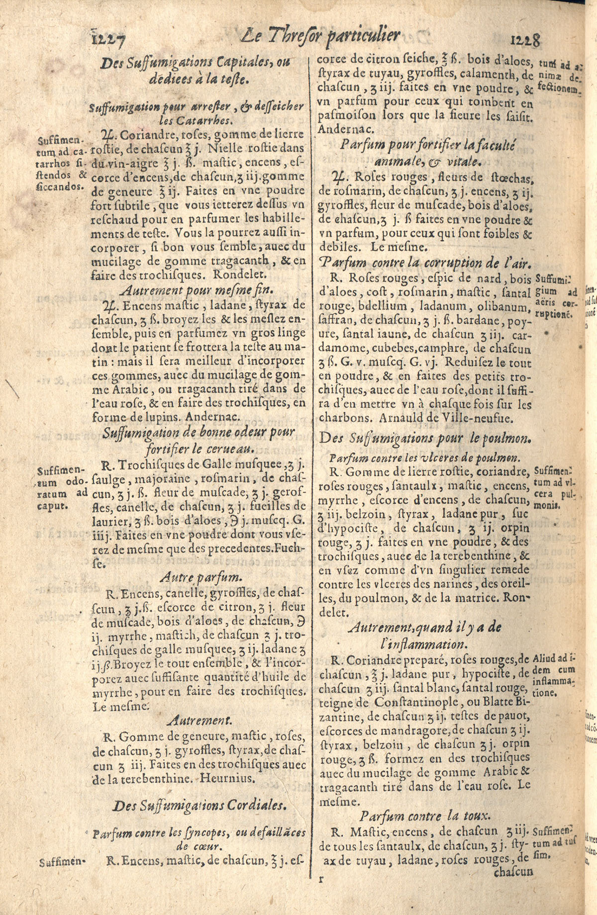 1610 - Étienne Gamonet - Grand Trésor ou dispensaire - CESR Tours