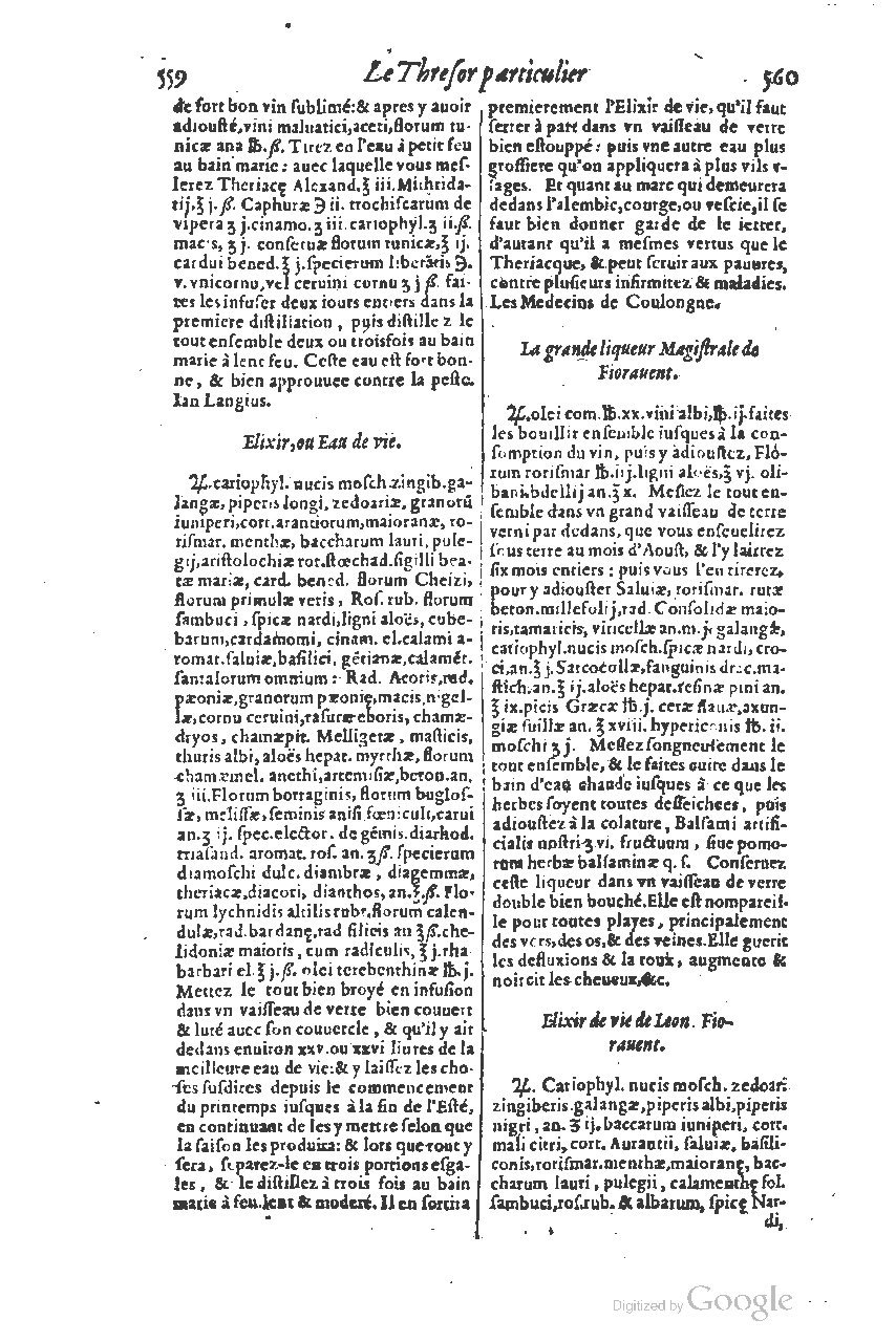 1616 - Étienne Gamonet - Grand trésor ou dispensaire - BSB Munich