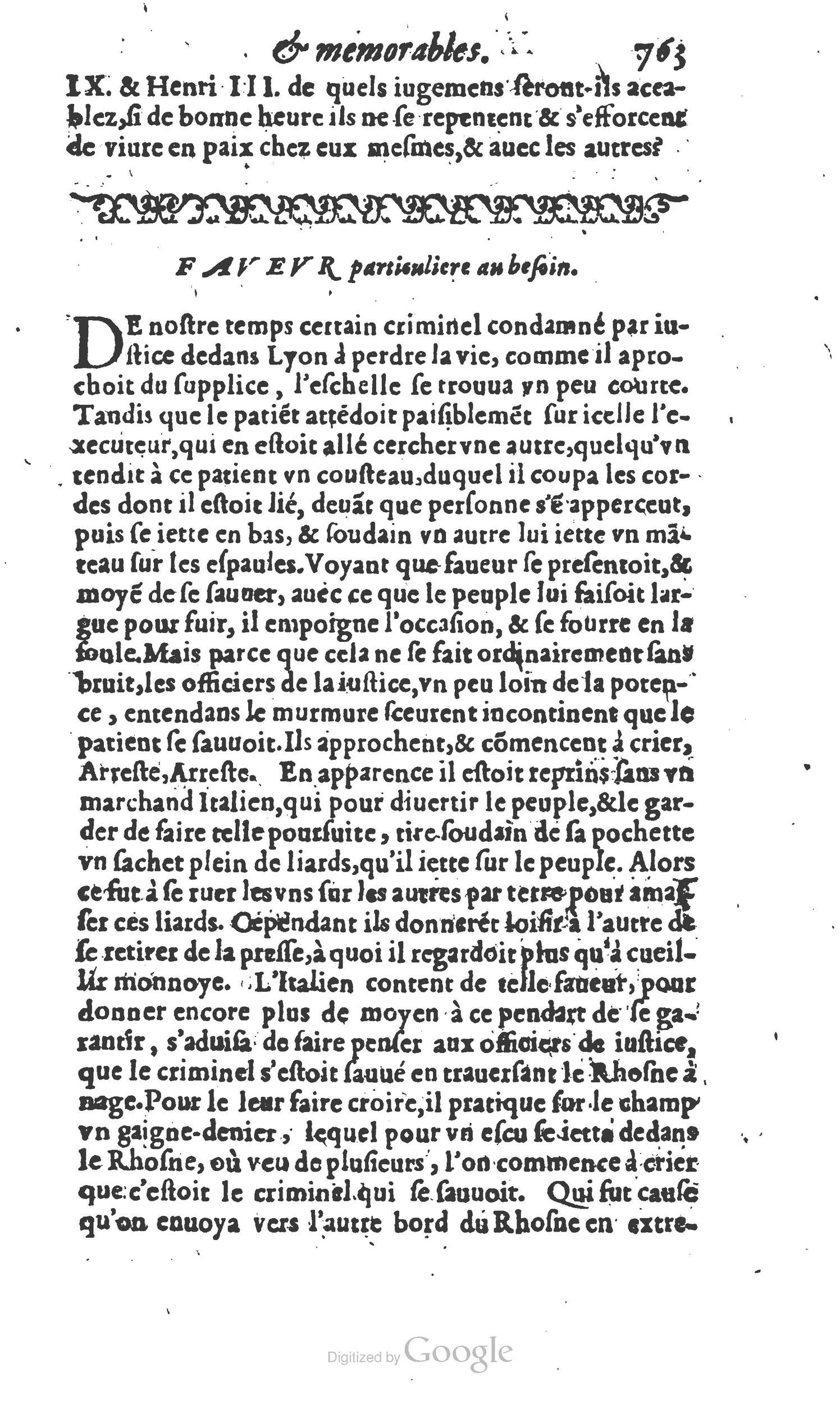 1610 - Paul Marceau - Trésor d’histoires admirables et mémorables - Princeton