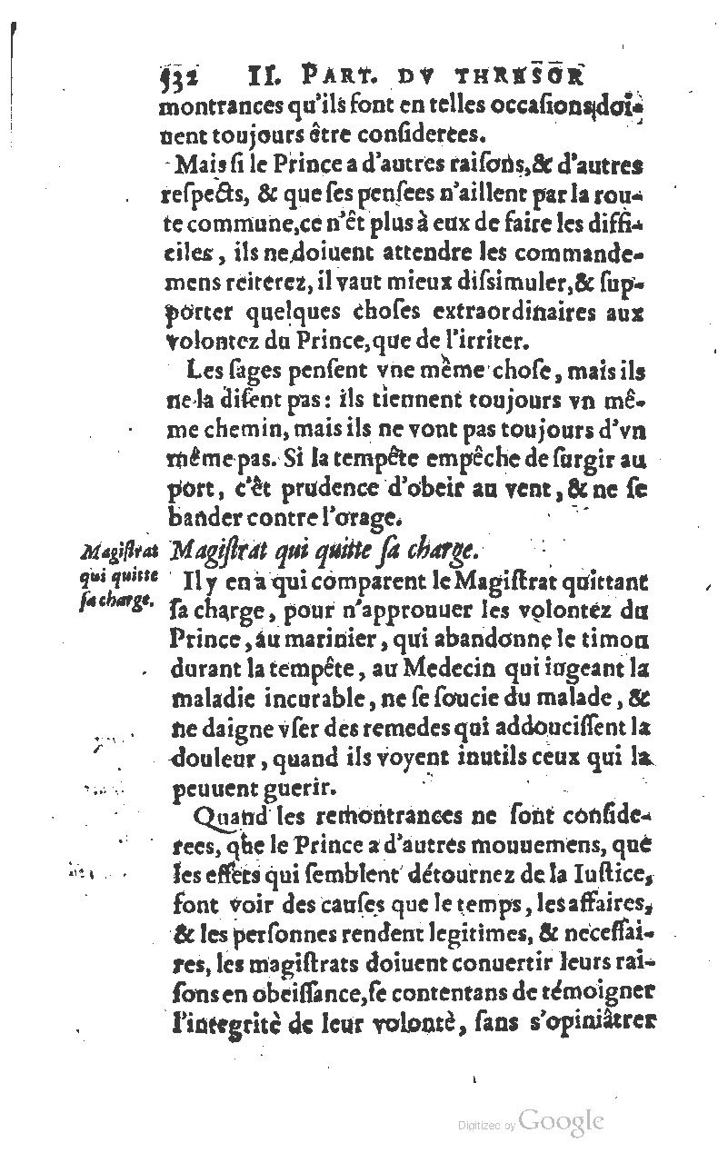 1610 - Louis Coste - Trésor de l’éloquence française (Seconde partie) - BM Lyon
