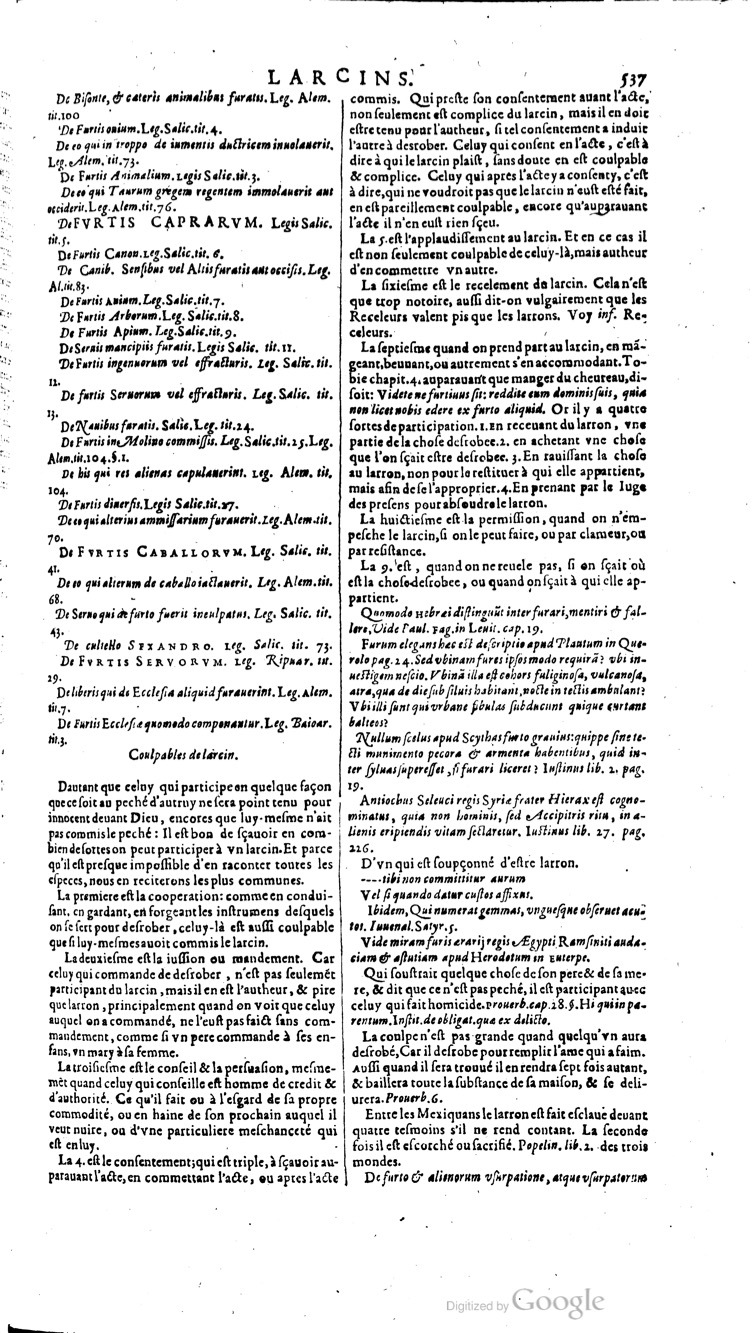 1629 - Veuve Nicolas Buon - Trésor du droit français (29620 T. 2) - BM Lyon