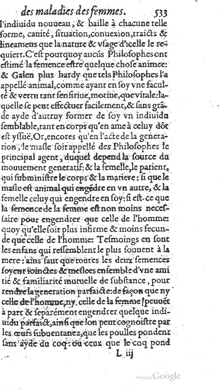 1585 - Jacques du Puis - Trésor des remèdes secrets pour les maladies des femmes - BnF