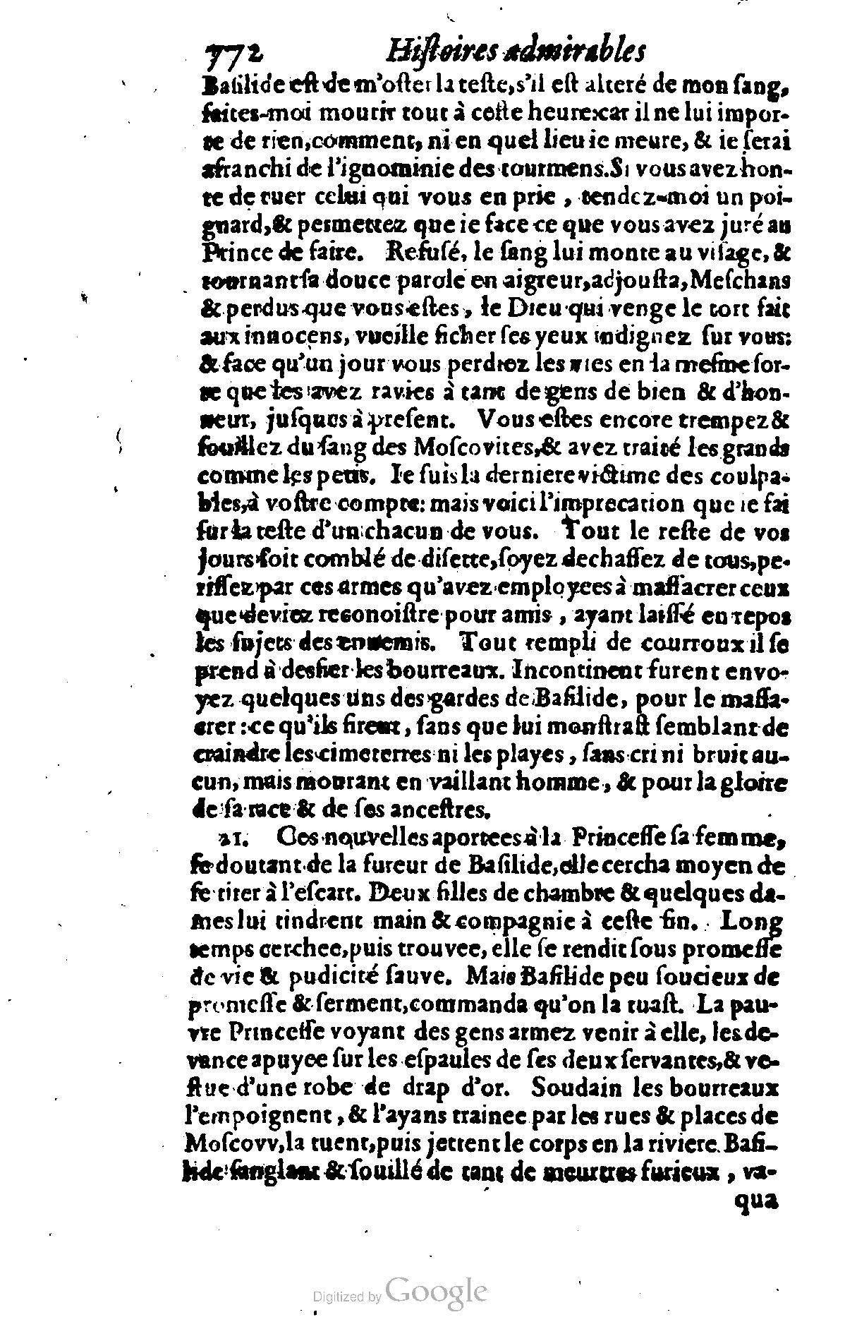1628 - Jacques Crespin - Trésor d’histoires admirables et mémorables - BSB Munich