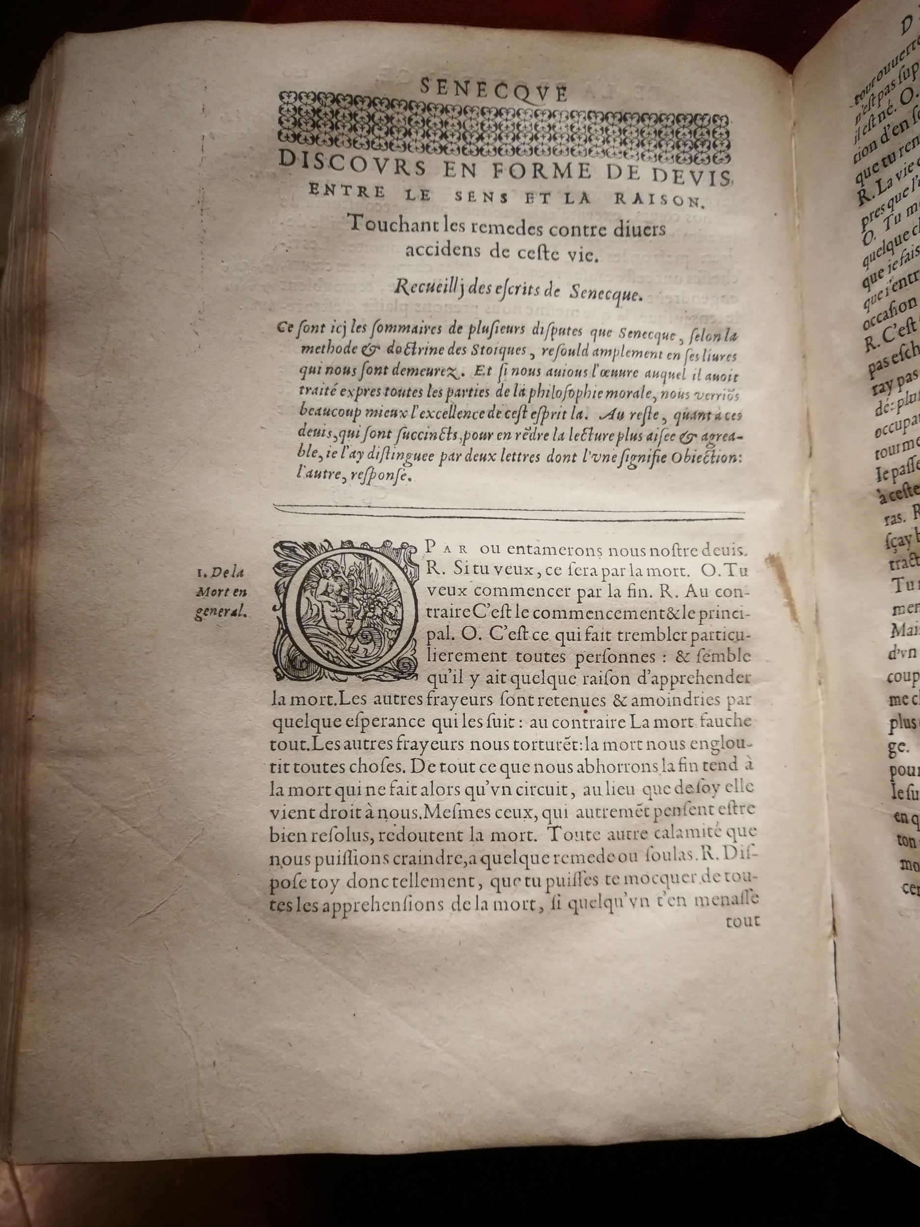 1595 - Jean Houzé - Œuvres morales et mêlées de Sénèque, Trésor de philosophie morale - T. 1 - BnF 1595 - Jean Houzé - Œuvres morales et mêlées de Sénèque, Trésor de philosophie morale - T. 1 - BnF