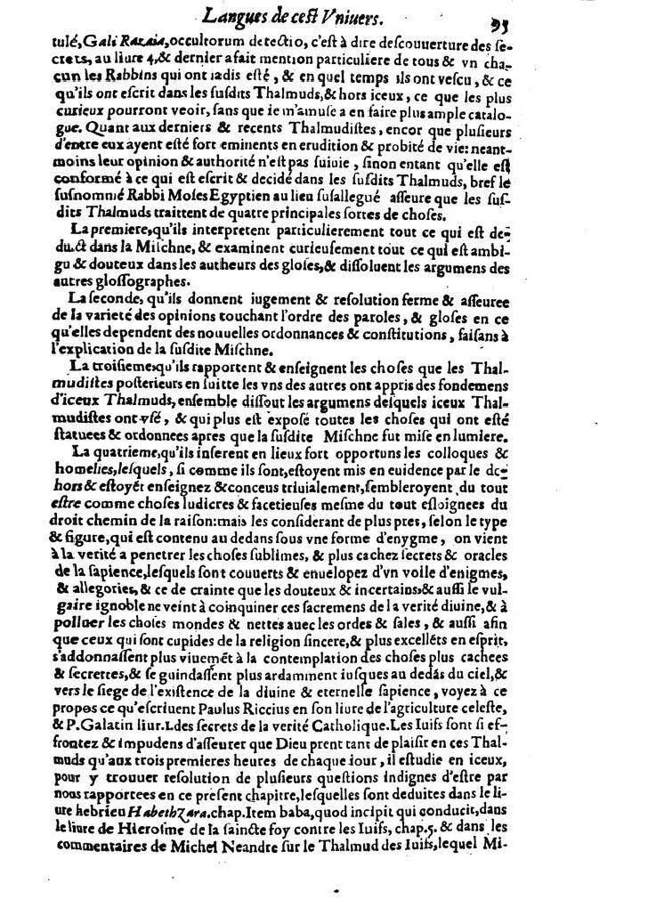 1613 - Matthieu Berjon - Trésor de l’histoire des langues de cet univers - BM Lyon