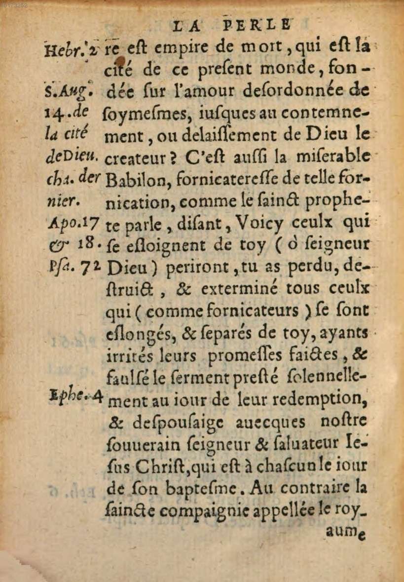 1548 - René Avril et Vivant Gaulterot - Perle précieuse évangélique et Trésor divin - BSB Munich