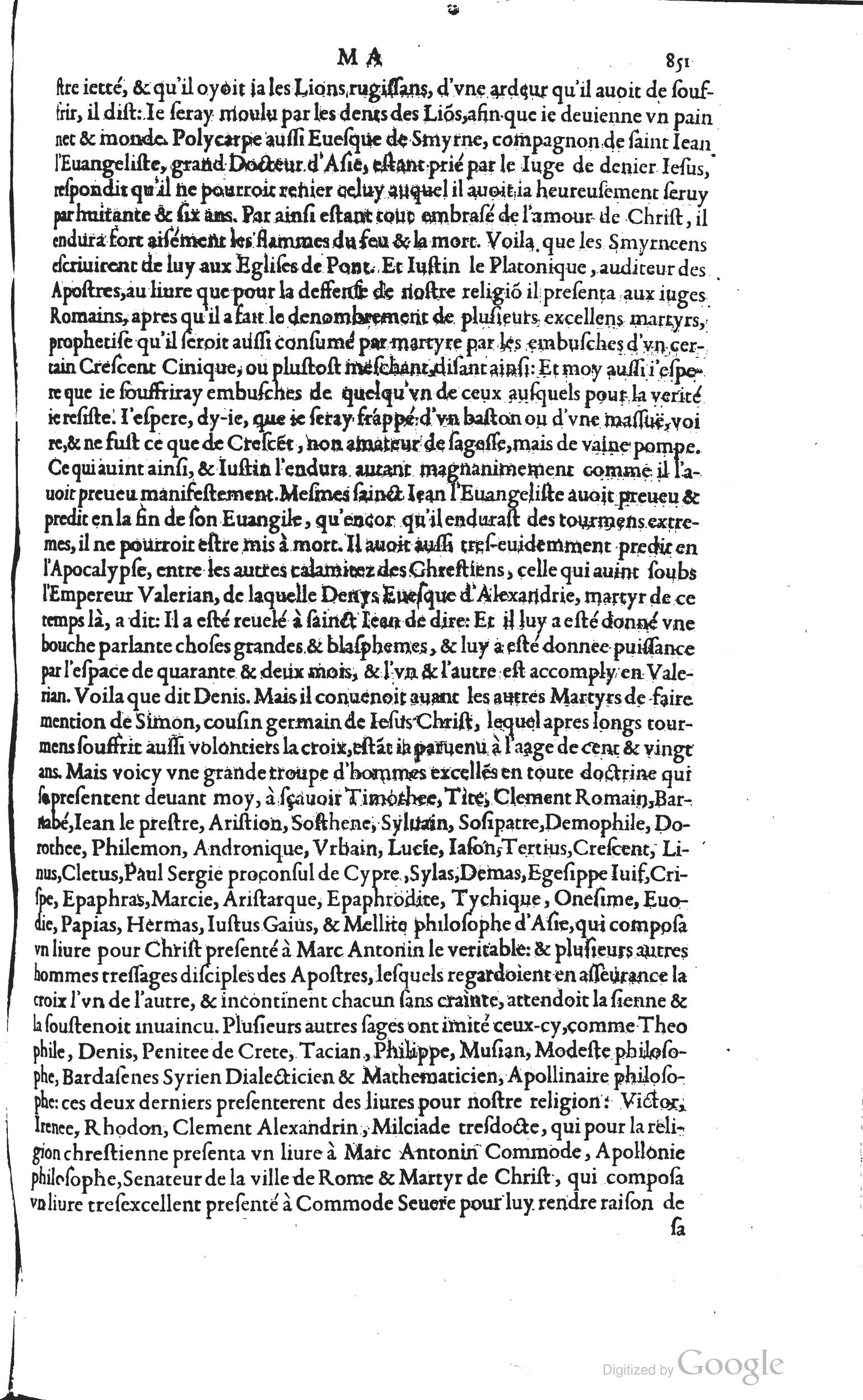 1585 - Barthélemy Honorat - Bibliothèques françaises - BSB Munich