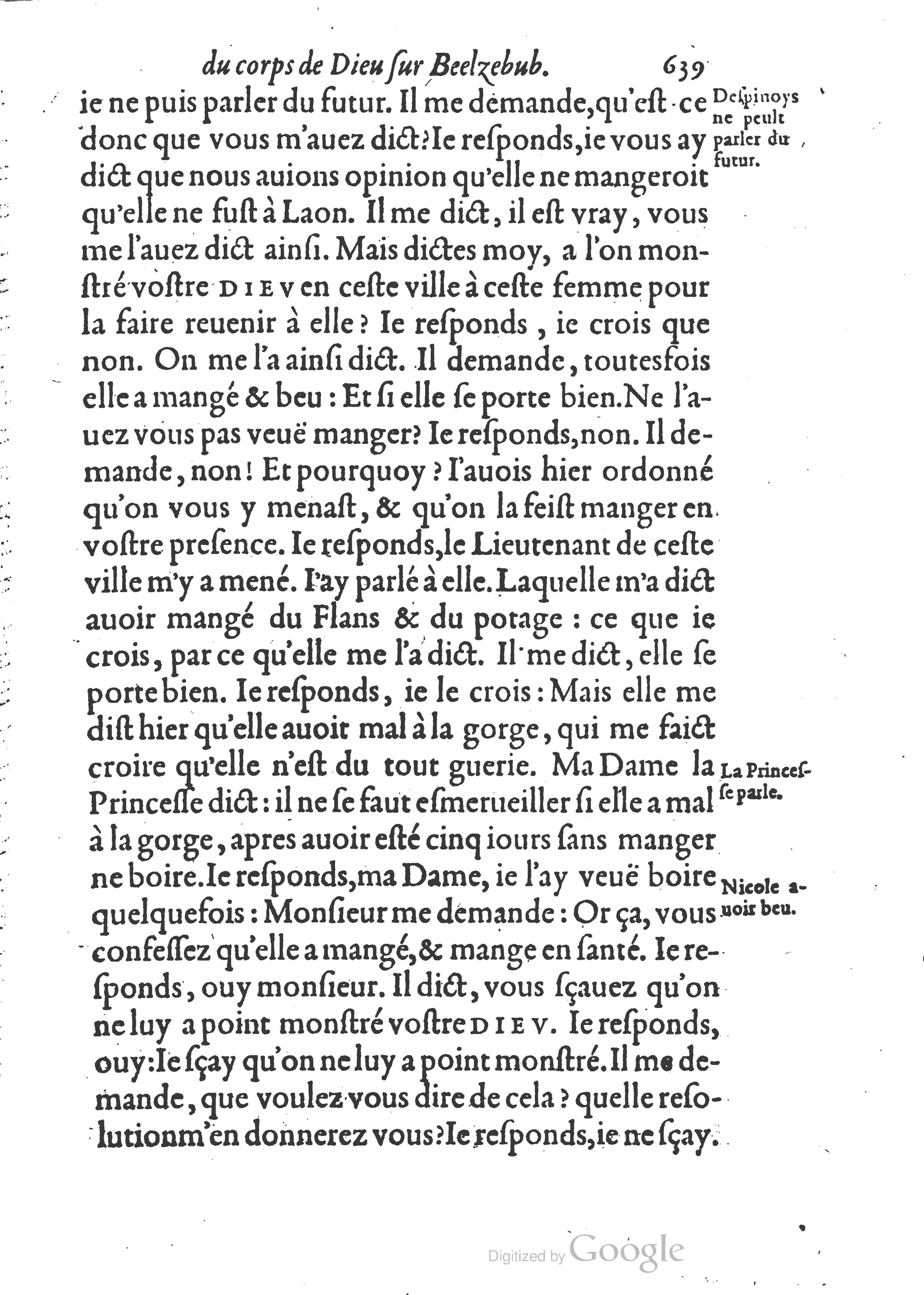 1578 - Nicolas Chesneau - Trésor et entière histoire de la triomphante victoire du corps de Dieu sur l’esprit malin - British Library