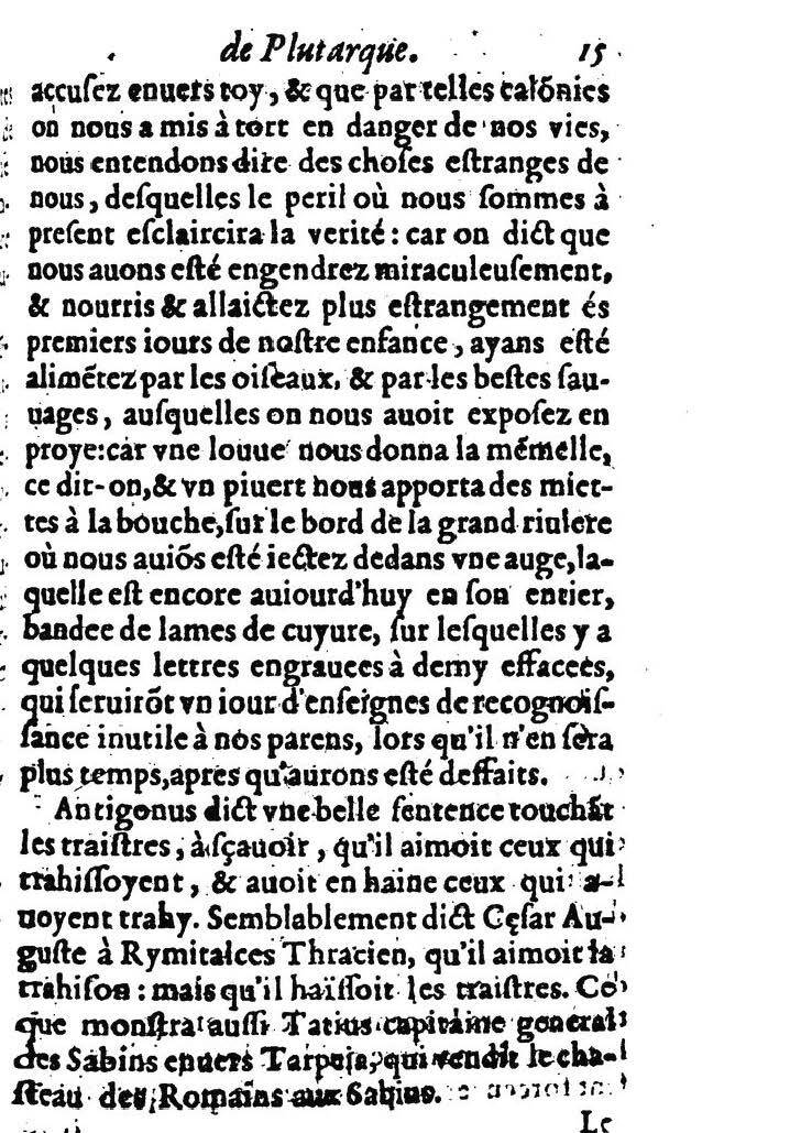 1611 - Pierre Rigaud - Trésor des vies de Plutarque - BM Lyon