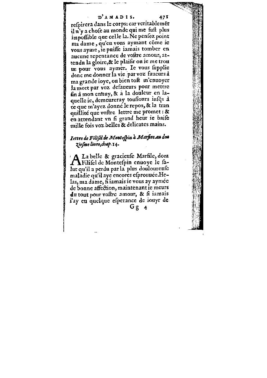 1572 - Veuve Gabriel Cotier - Trésor des Amadis - BM Lyon