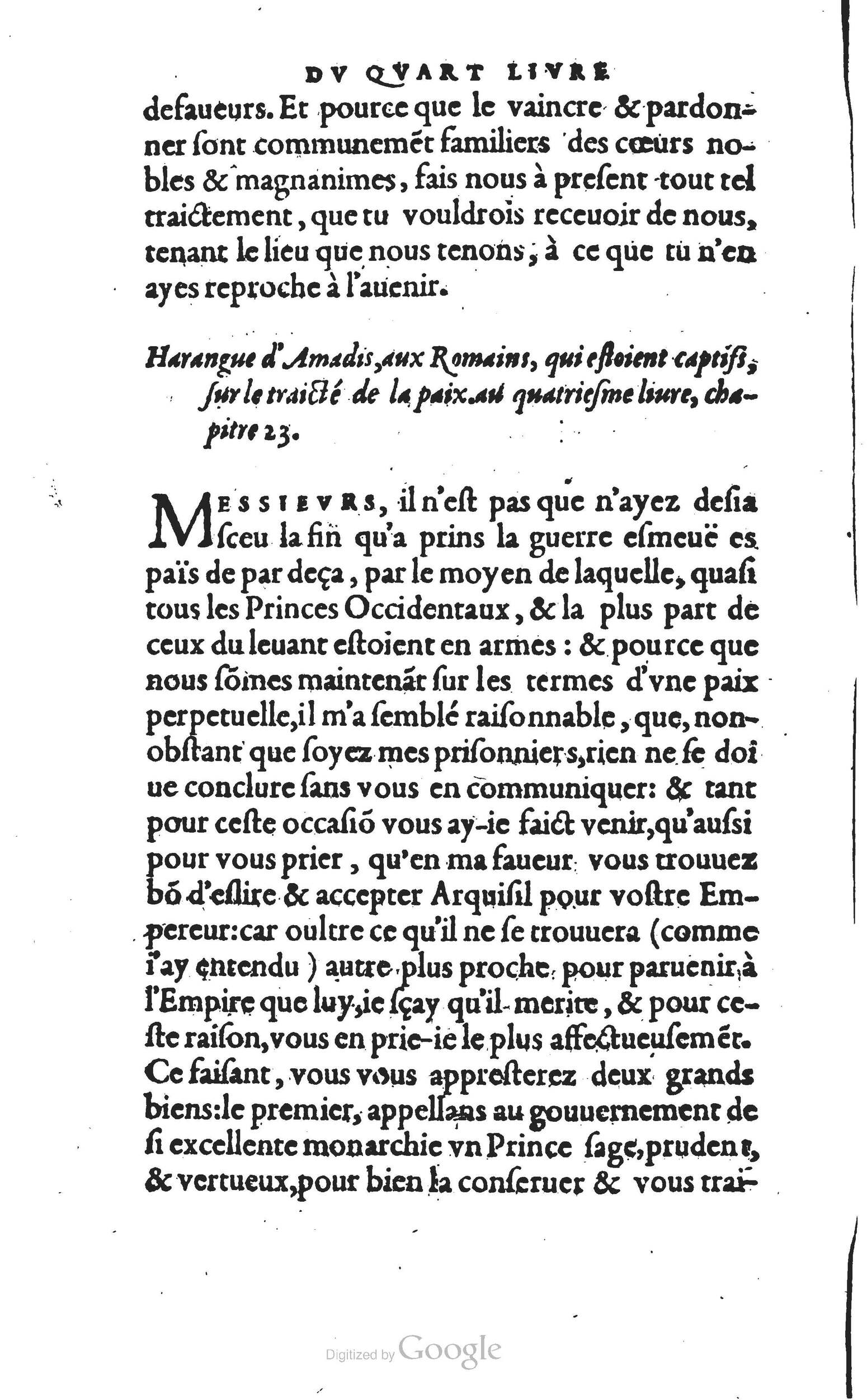 1560 - Vincent Sertenas et Gilles Robinot - Trésor des Amadis - British Library