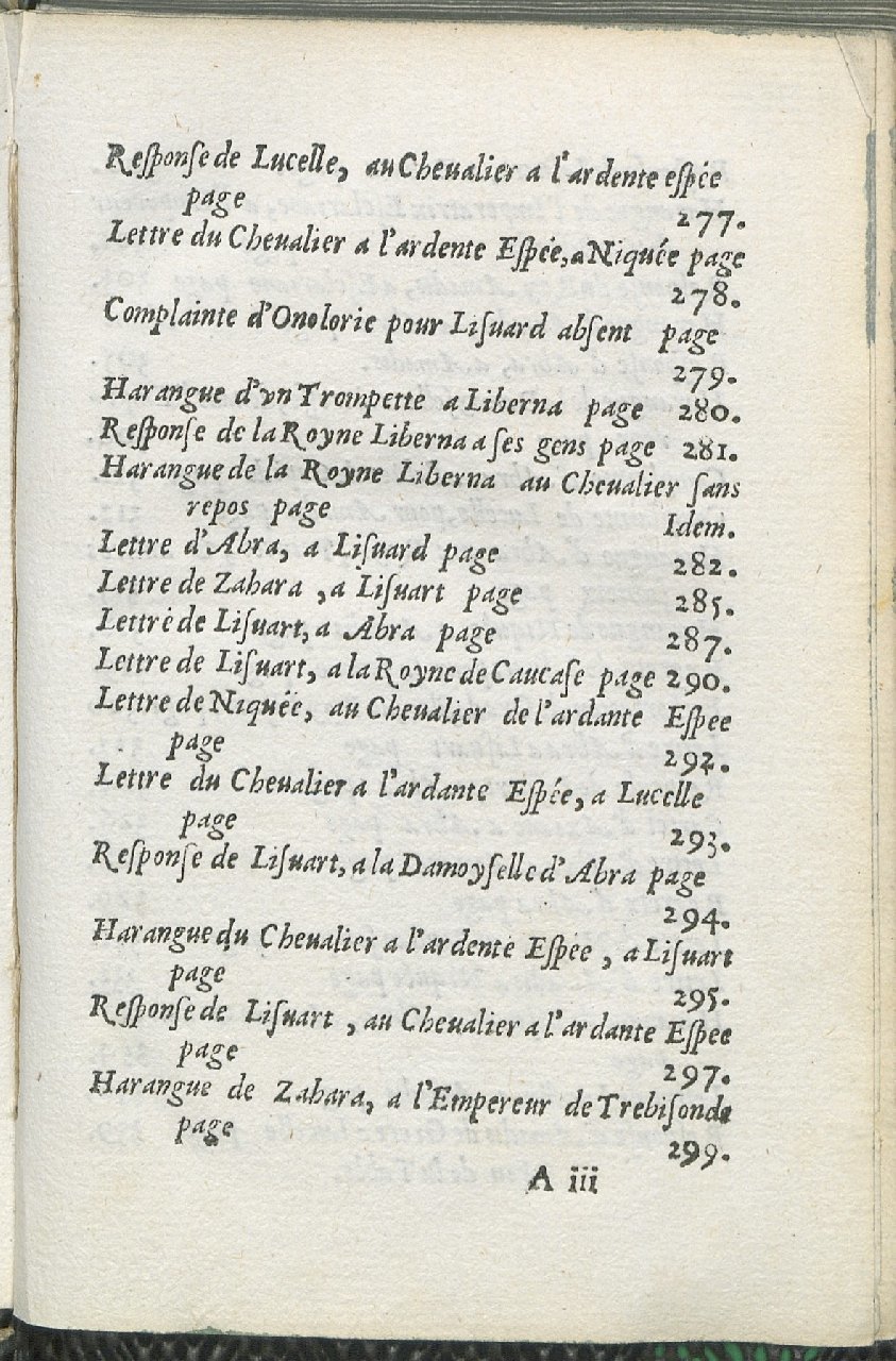 1559 - Pierre Regnard - Trésor des Amadis - Det KLG Copenhague