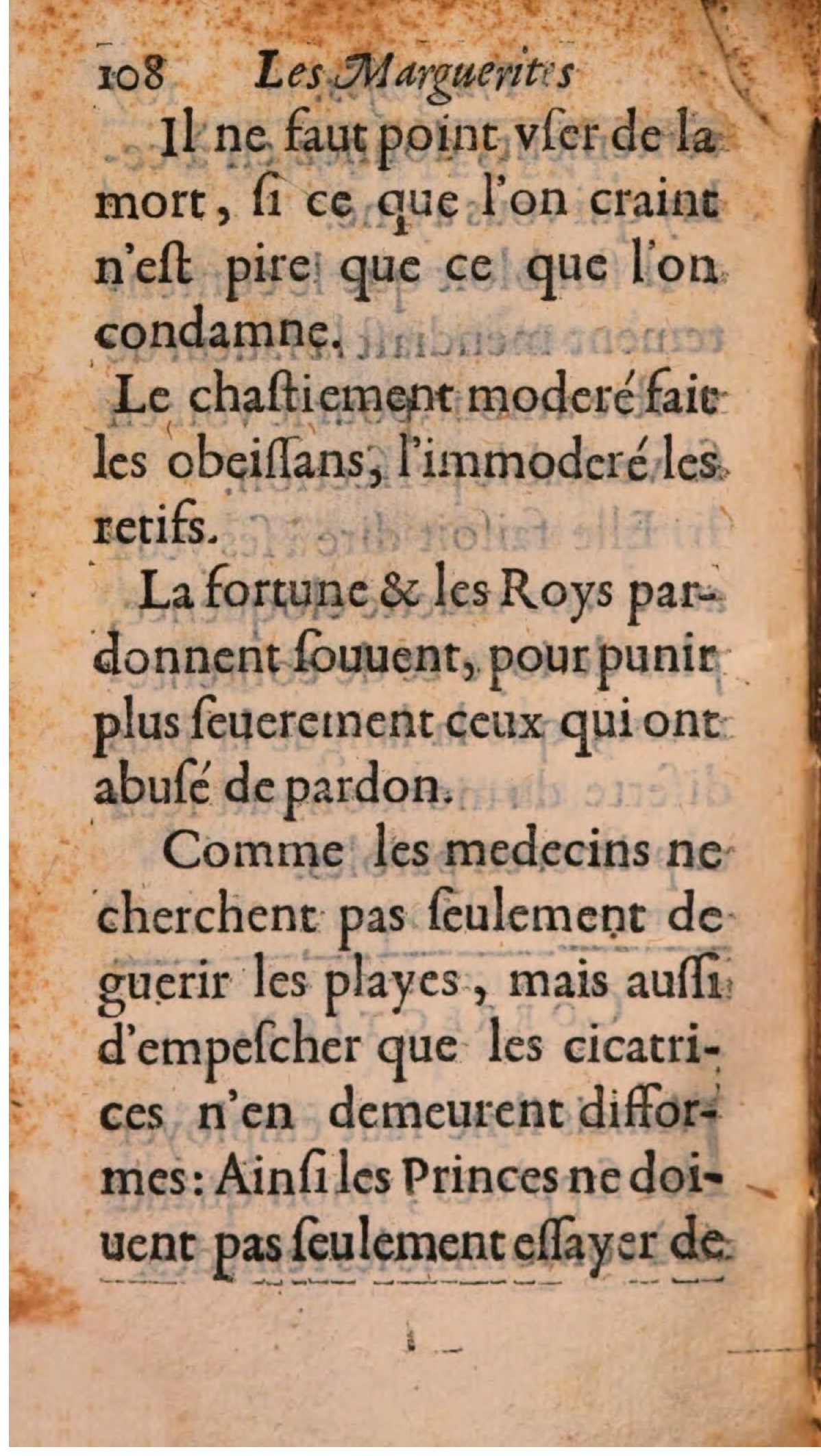 1608 - Théodore Reinsart - Les Marguerites françaises ou Trésor des Fleurs du bien-dire - BSB Munich