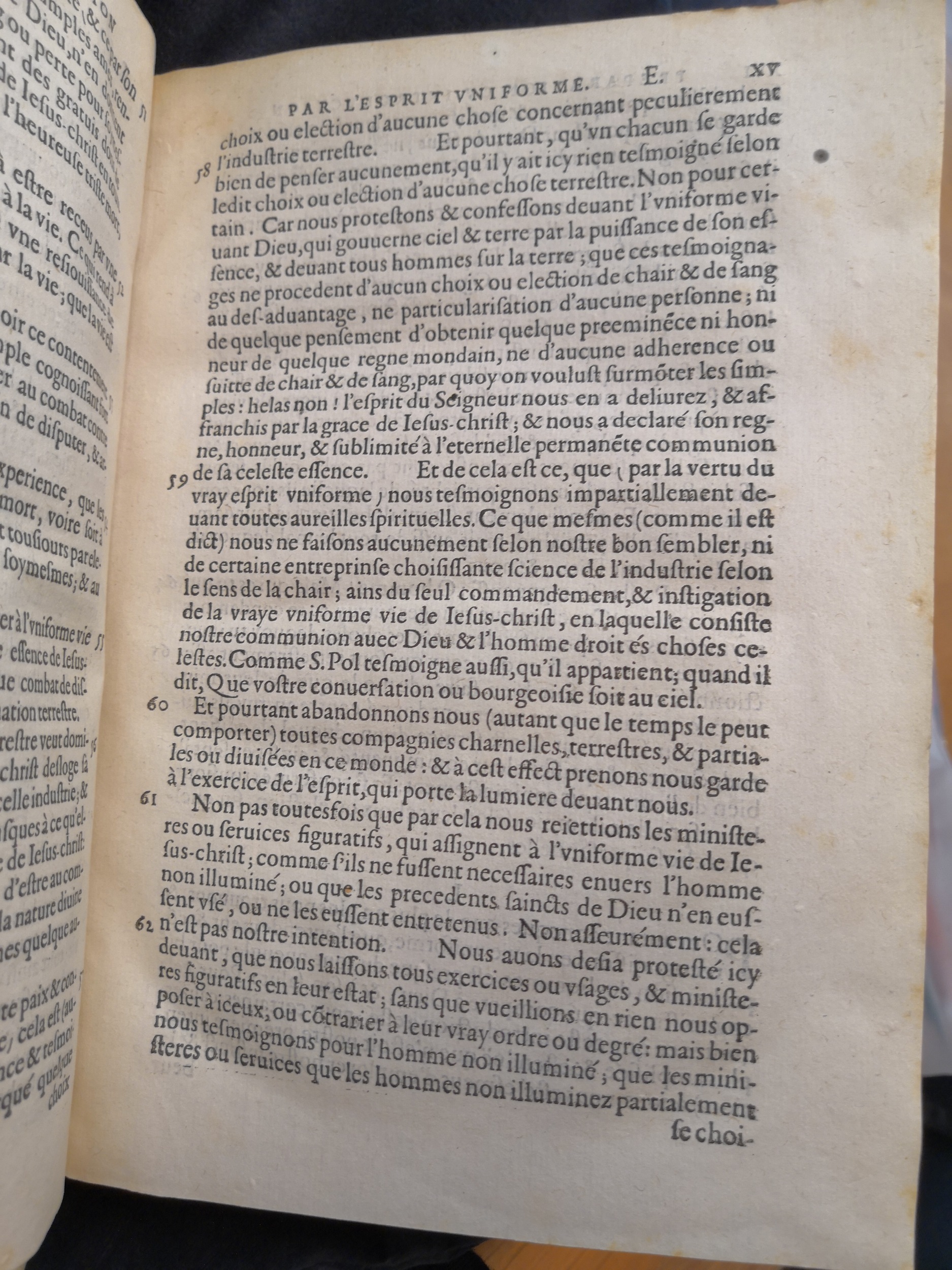 1581c. - Christophe Plantin - Le Livre des témoignages du Trésor caché au champ (Livres 2, 4, 6 et 7) - Anvers Musée Plantin Moretus