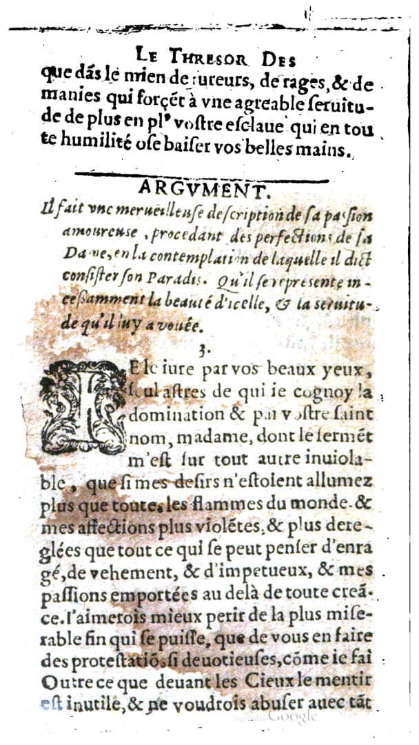 1624 - Nicolas Oudot - Trésor des lettres douces et amoureuses - BNC Florence