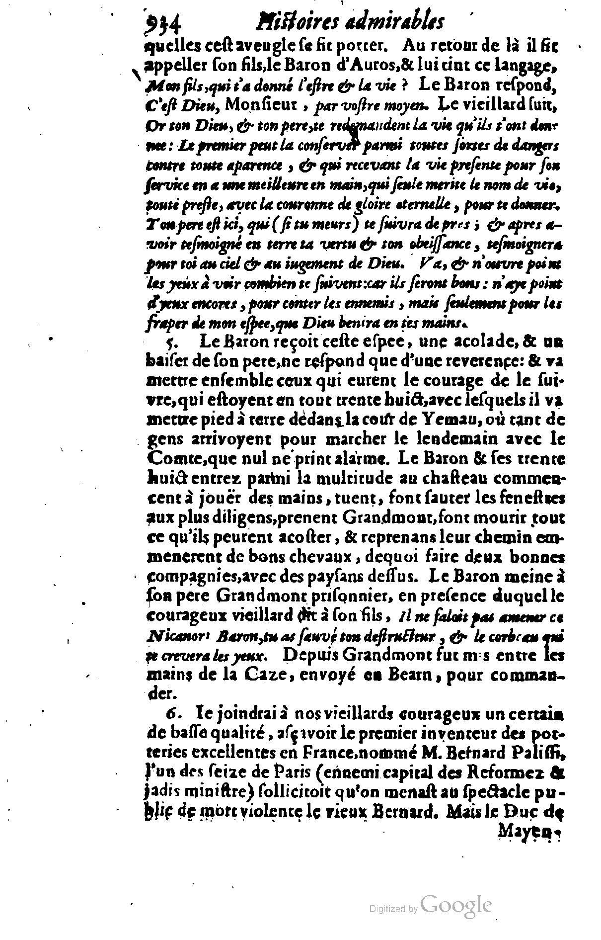 1628 - Jacques Crespin - Trésor d’histoires admirables et mémorables - BSB Munich