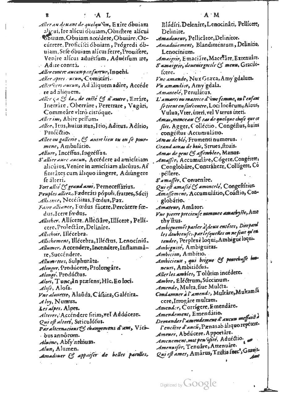 1564 - Henri Hylaire et Louis Cloquemin - Trésor des mots et traits français - BSB Munich