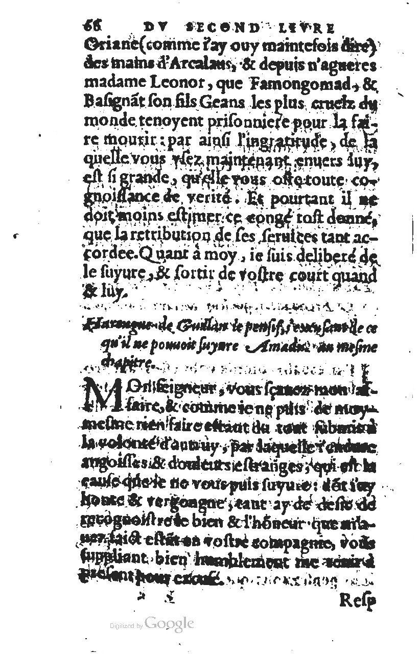 1567 - Jean Pygot - Trésor des Amadis - BM Lyon 1567 - Jean Pygot - Trésor des Amadis - BM Lyon