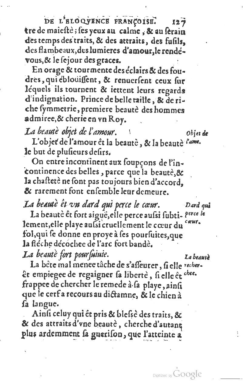 1610 - Louis Coste - Trésor de l’éloquence française (Seconde partie) - BM Lyon