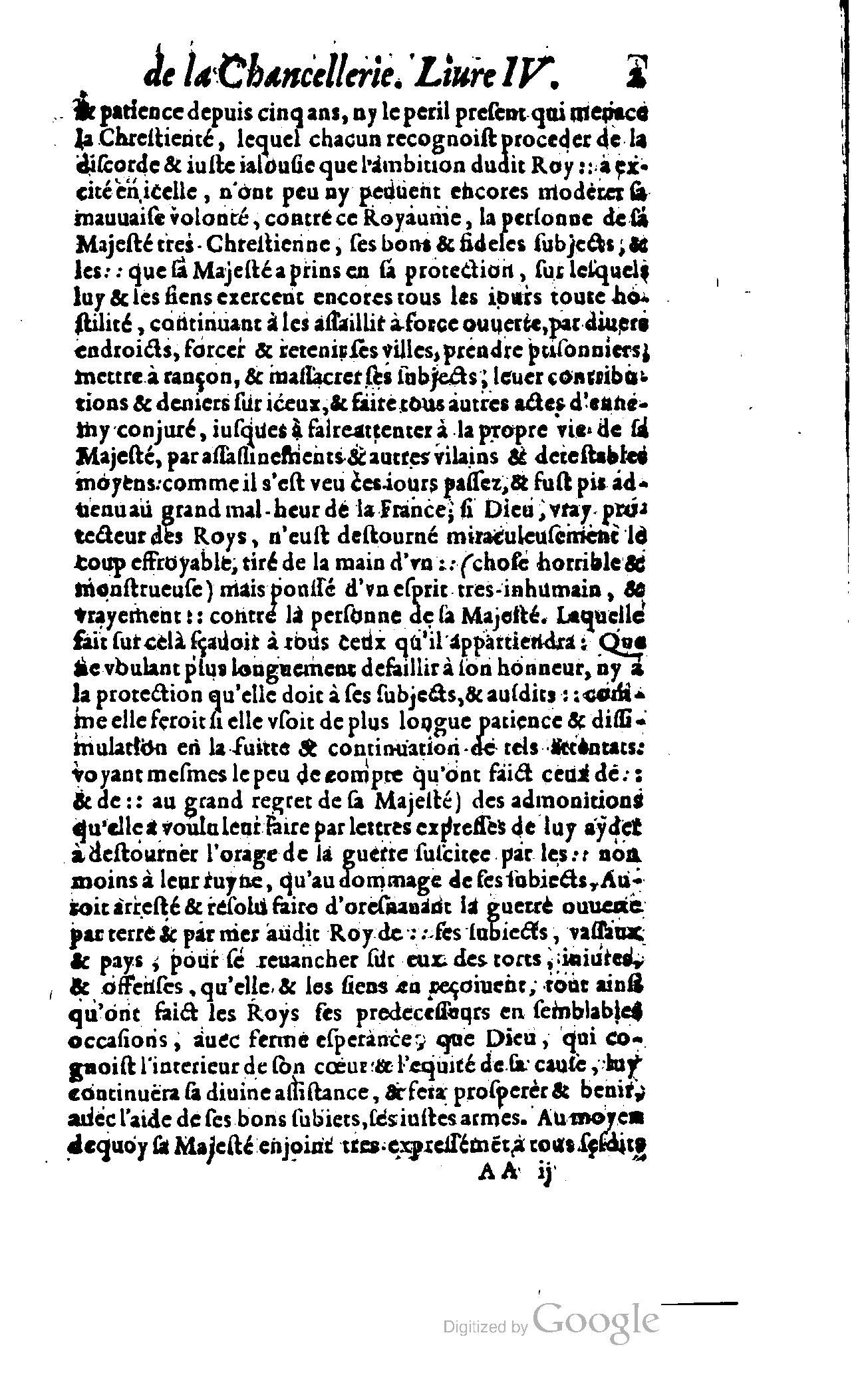 1614 - Jean Richer - Trésor du nouveau style et protocole de la chancellerie de France - BSB Munich