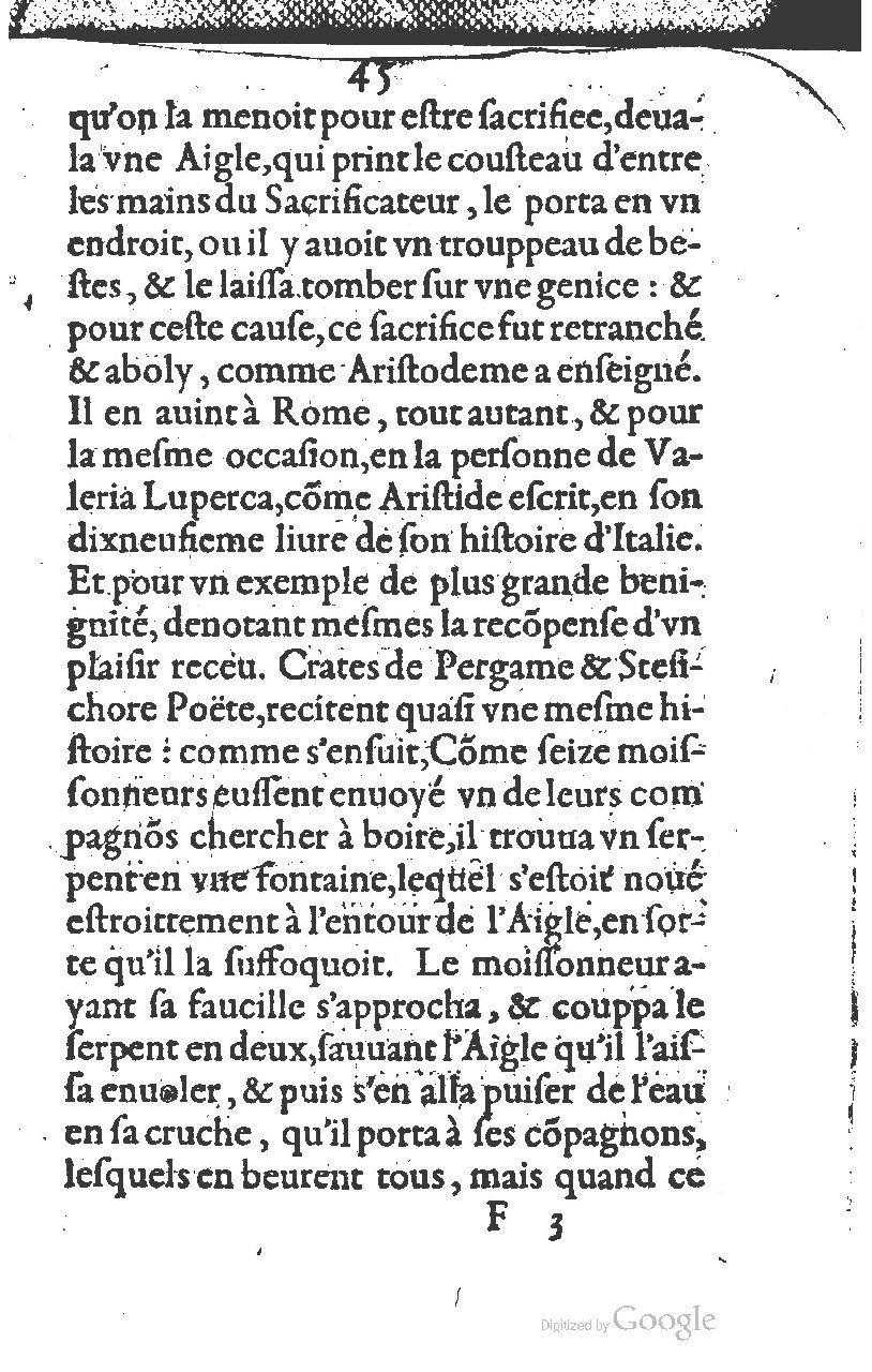 1581 - Jean Stratius - Trésor de Ponce Pilate - BM Lyon