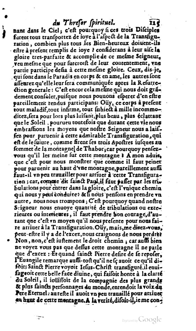 1637 - s.n. - Trésor spirituel des âmes religieuses - BM Lyon