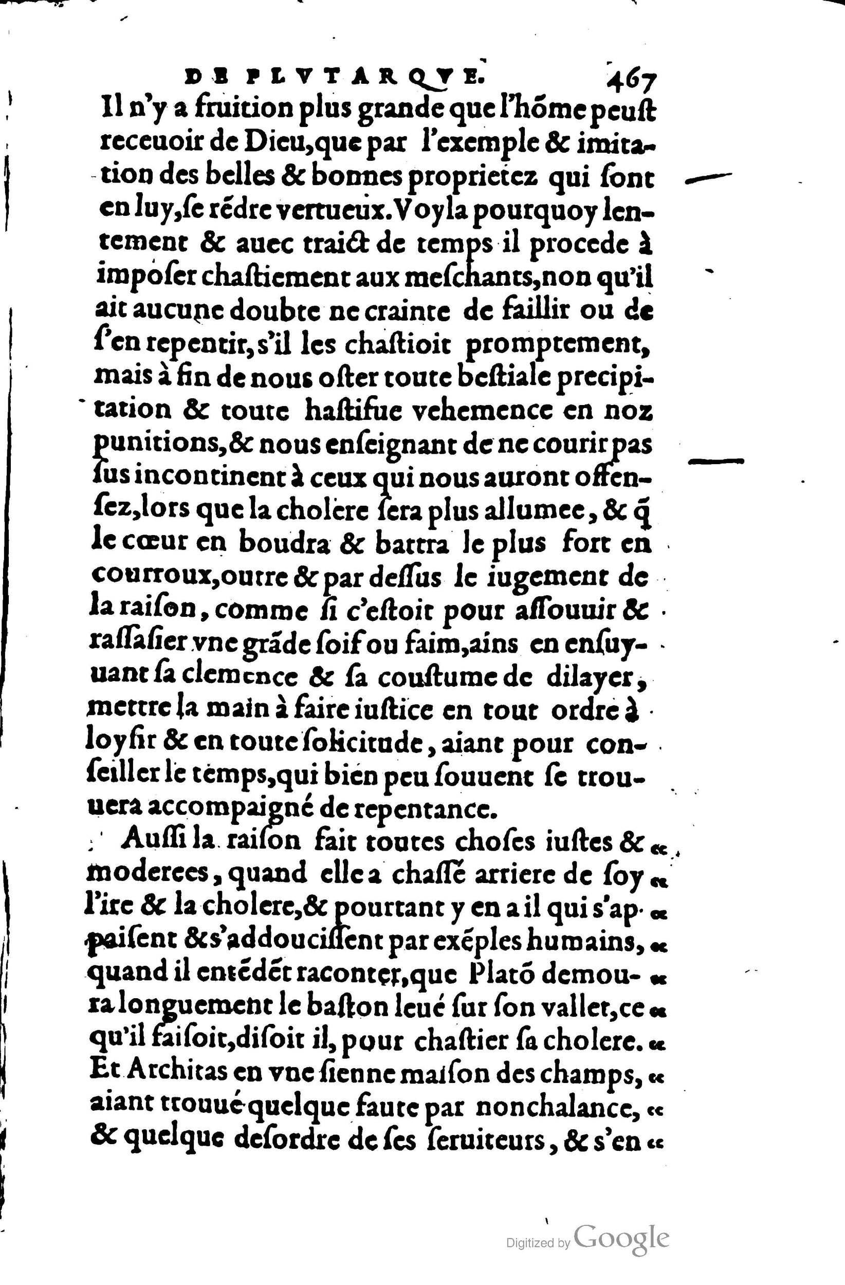 1578 - Jean Poupy - Trésor des morales de Plutarque - BSB Munich