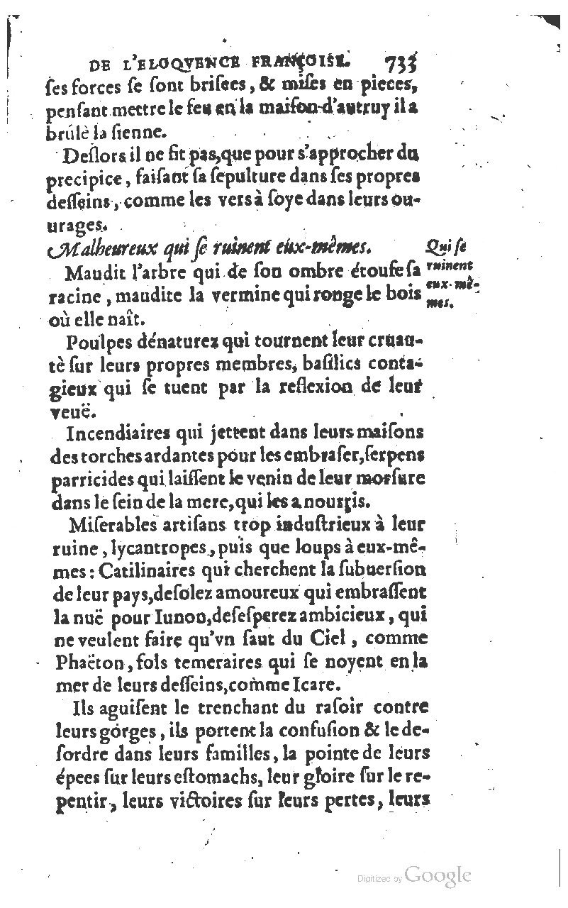 1610 - Louis Coste - Trésor de l’éloquence française (Seconde partie) - BM Lyon