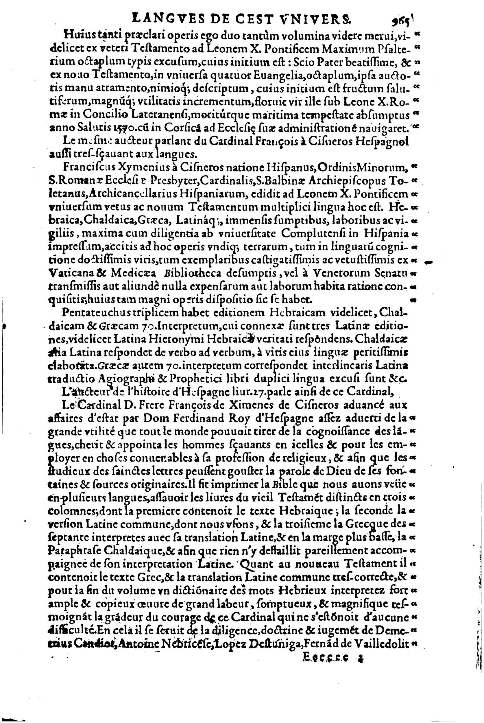1619 - SHC - Trésor de l’histoire des langues de cet univers - BM Lyon