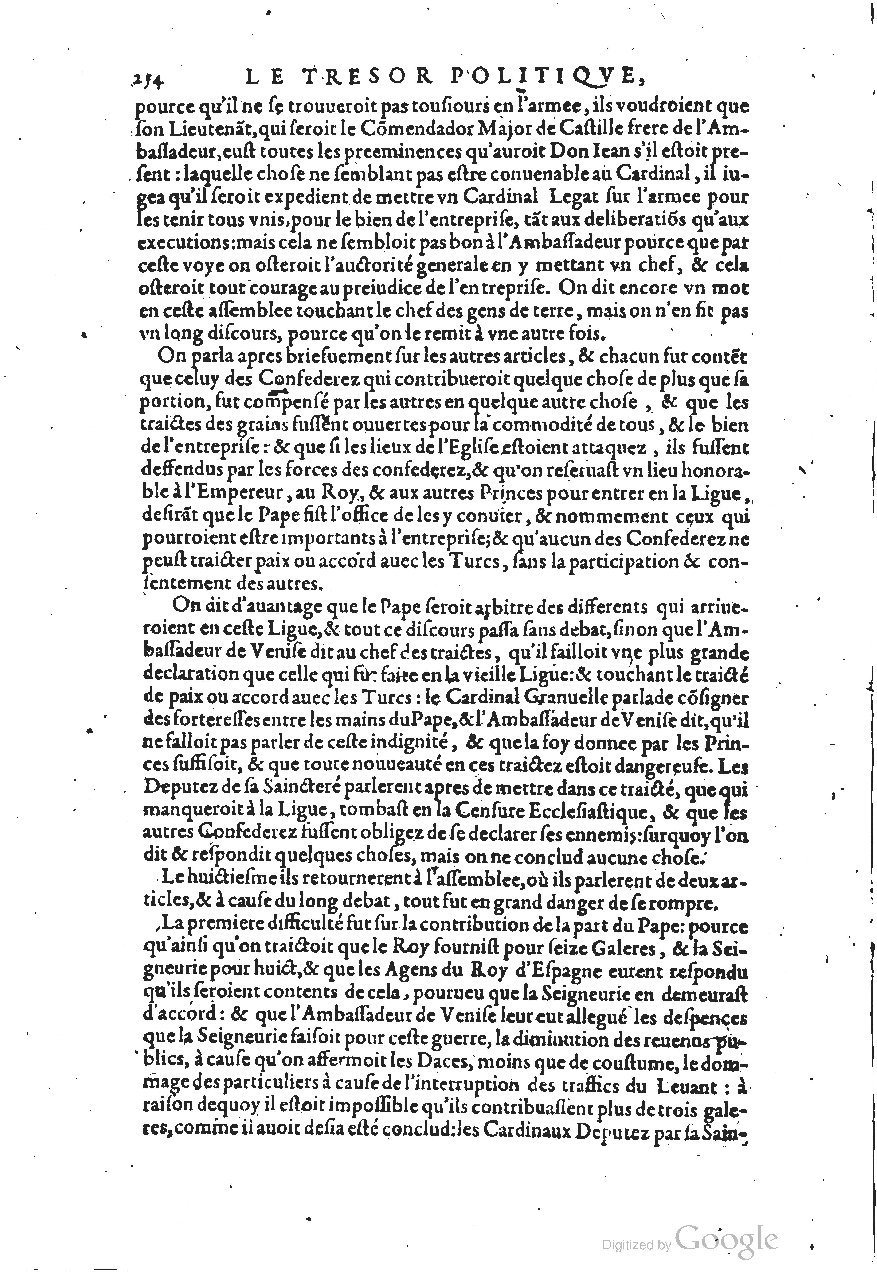 1611 - Pierre Chevalier - Trésor politique - UGent