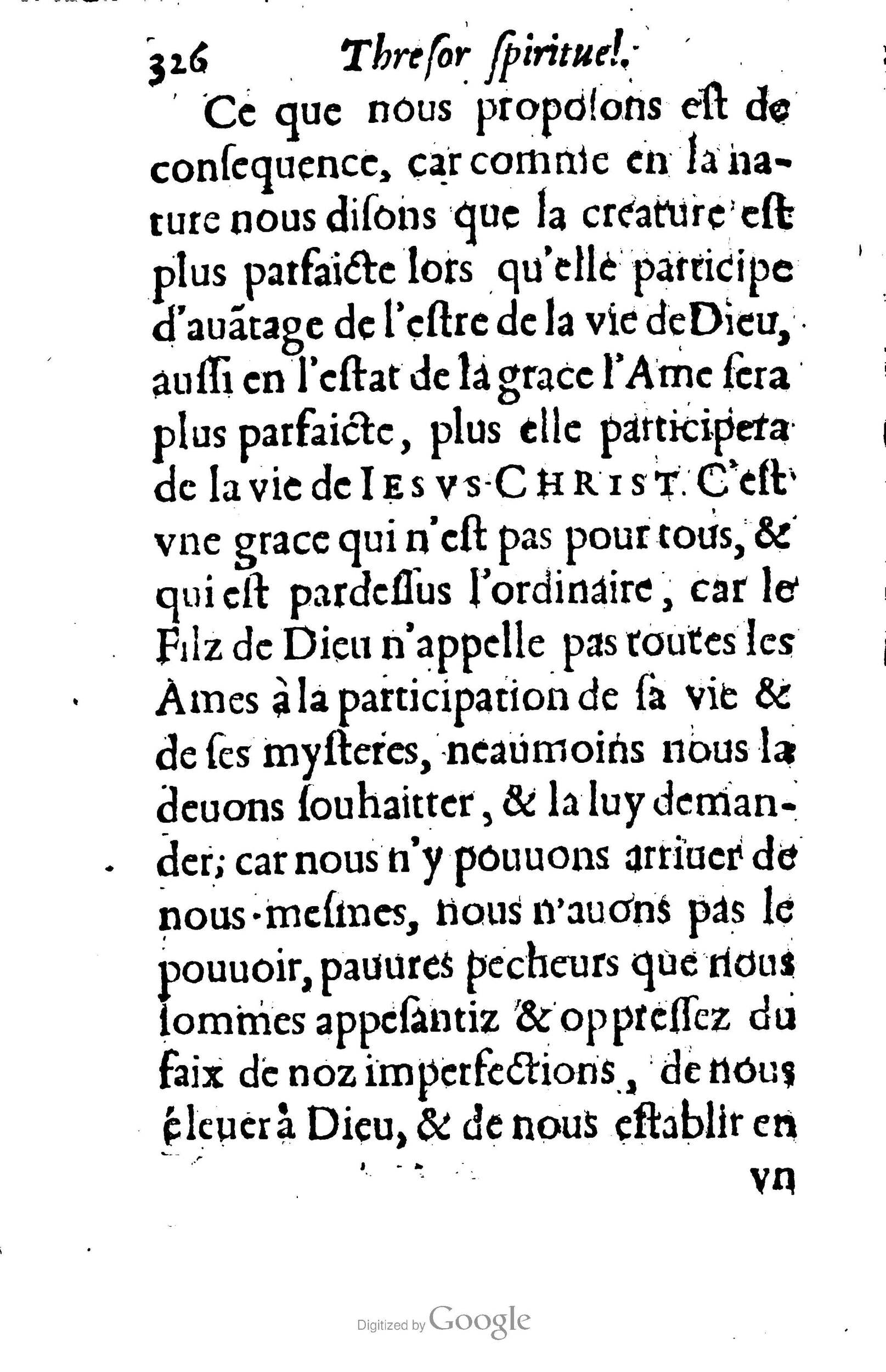 1633 - François Waudré - Trésor spirituel contenant les excellences du christianisme - BM Lyon