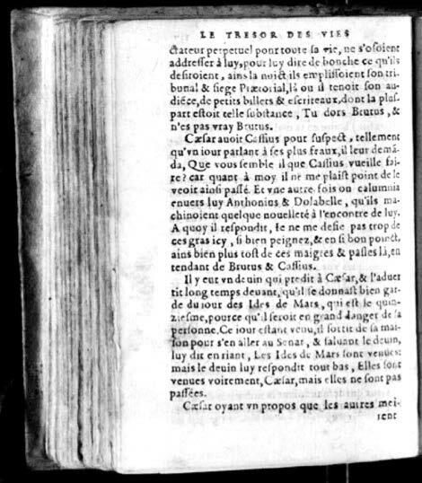 1574 - Benoît Rigaud - Trésor des vies de Plutarque - Avignon 1574 - Benoît Rigaud - Trésor des vies de Plutarque - Avignon